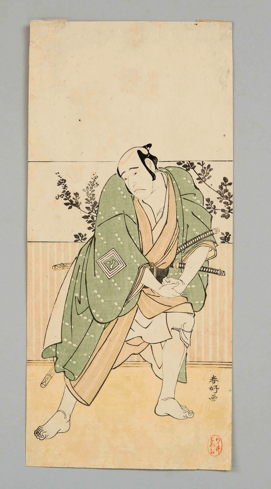 Ukiyo-e Farbholzschnitt Katsukawa