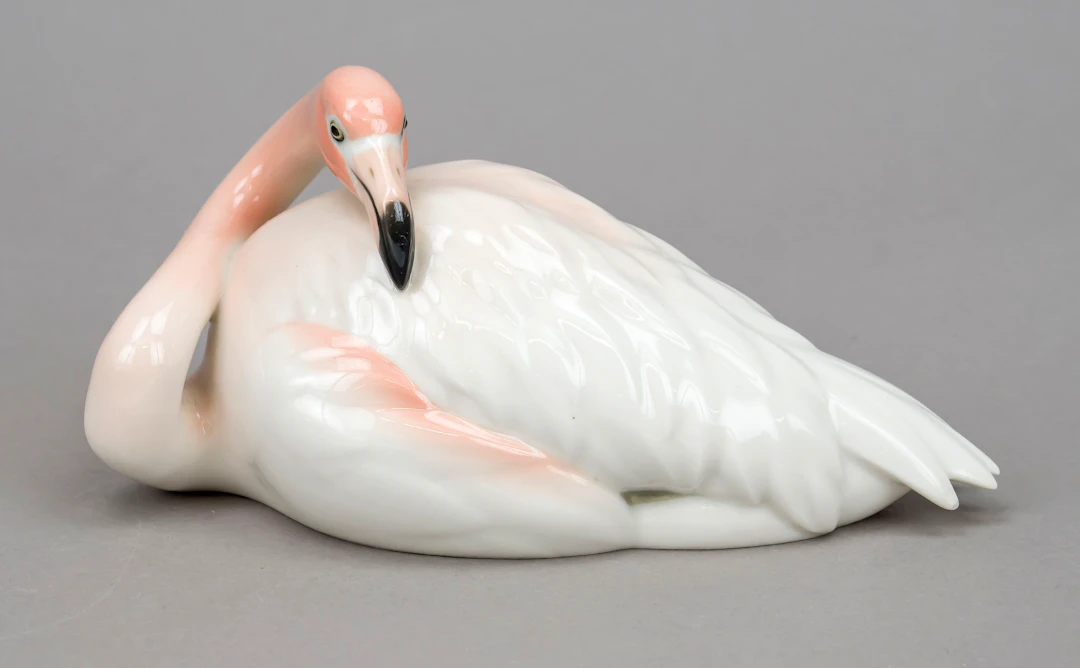 Ruhender Flamingo, Hutschenreuthe
