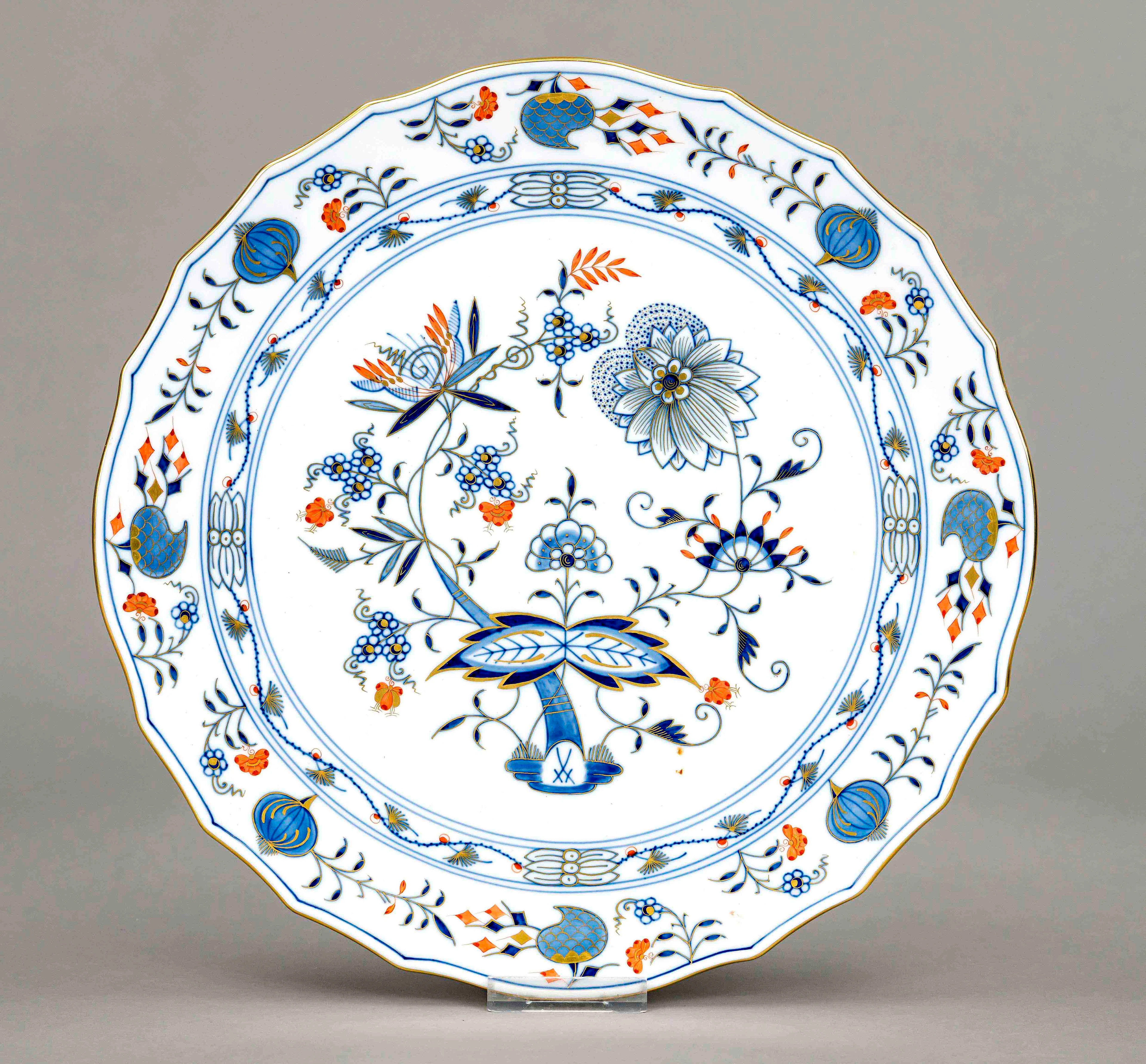 Tortenplatte, Meissen, 20. Jh., 1