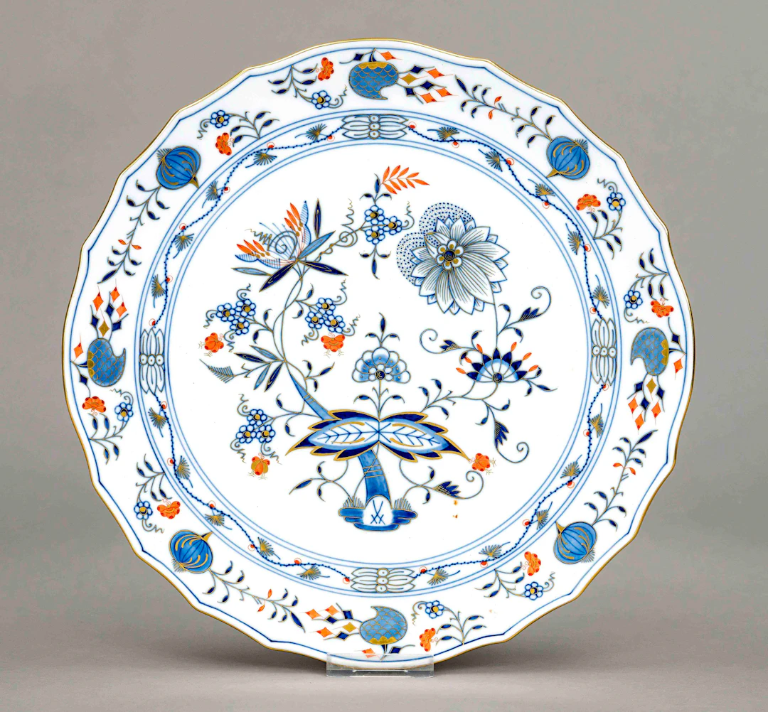 Tortenplatte, Meissen, 20. Jh., 1