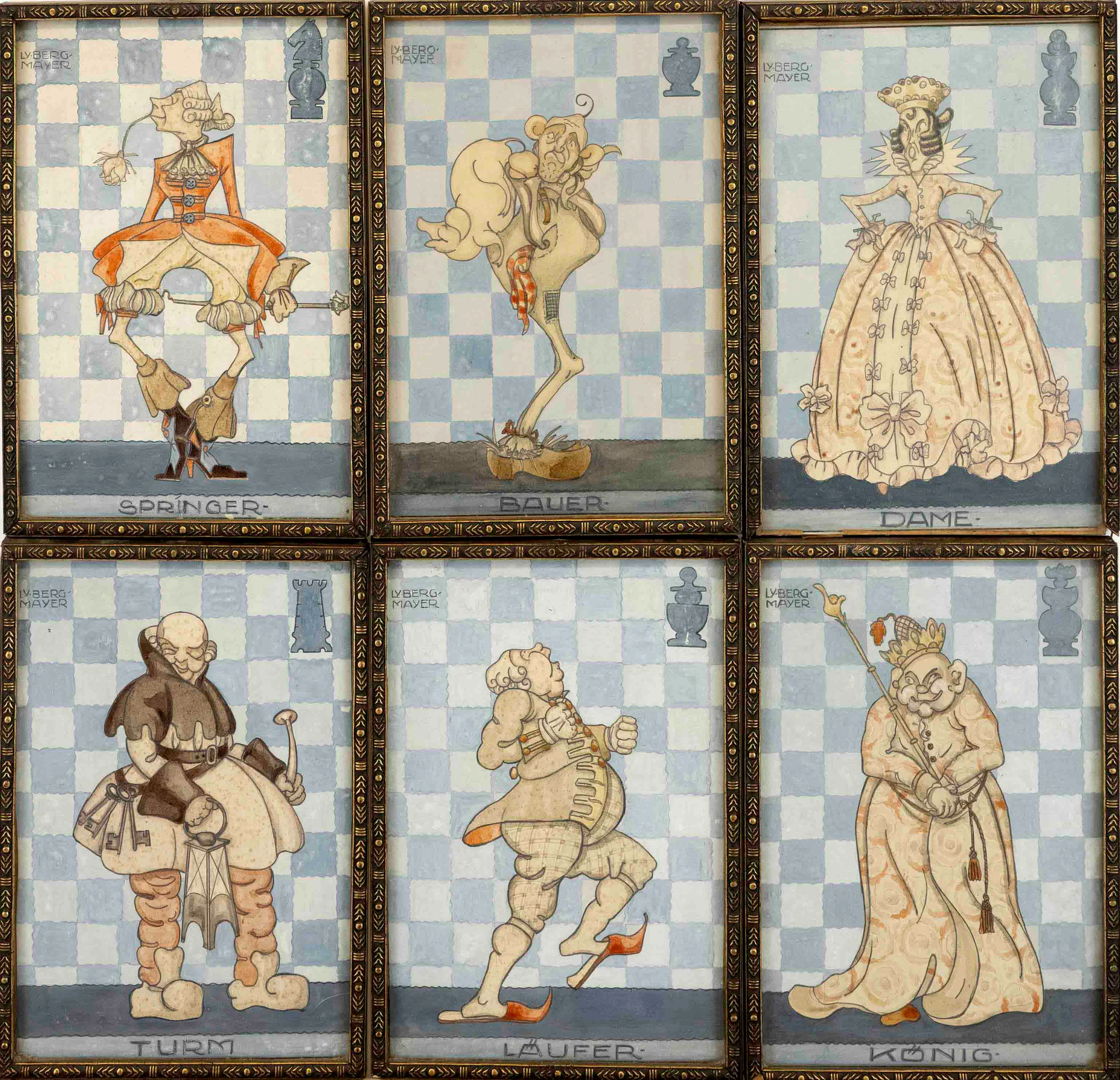Carl Langhammer (1868-1943), Serie