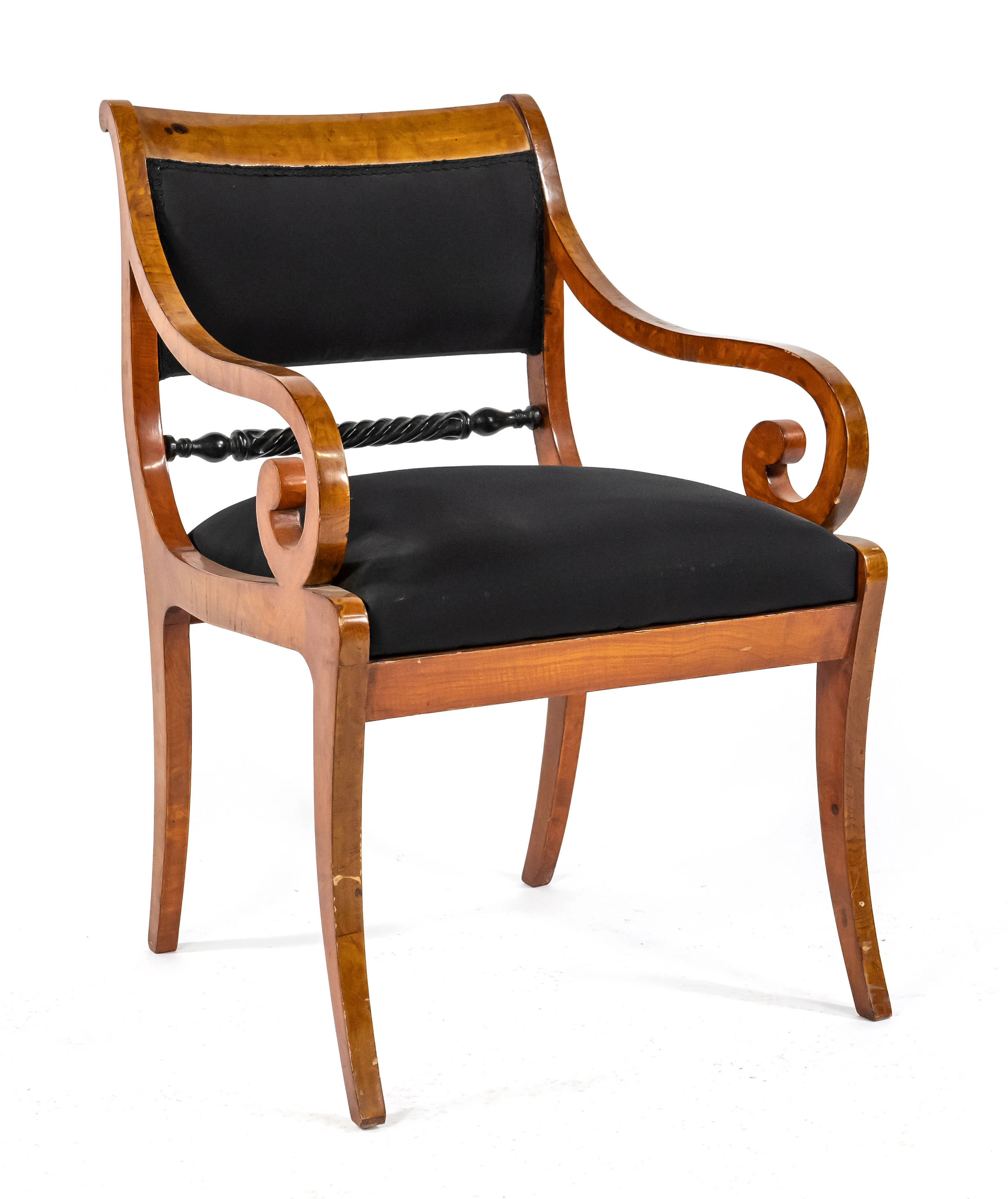 Armlehnstuhl im Biedermeier-Stil, Mi