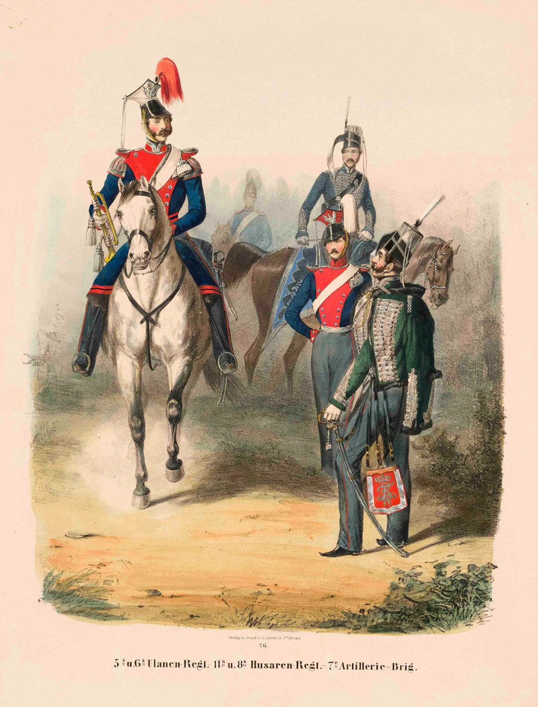 Militaria - - Louis Friedrich Sac