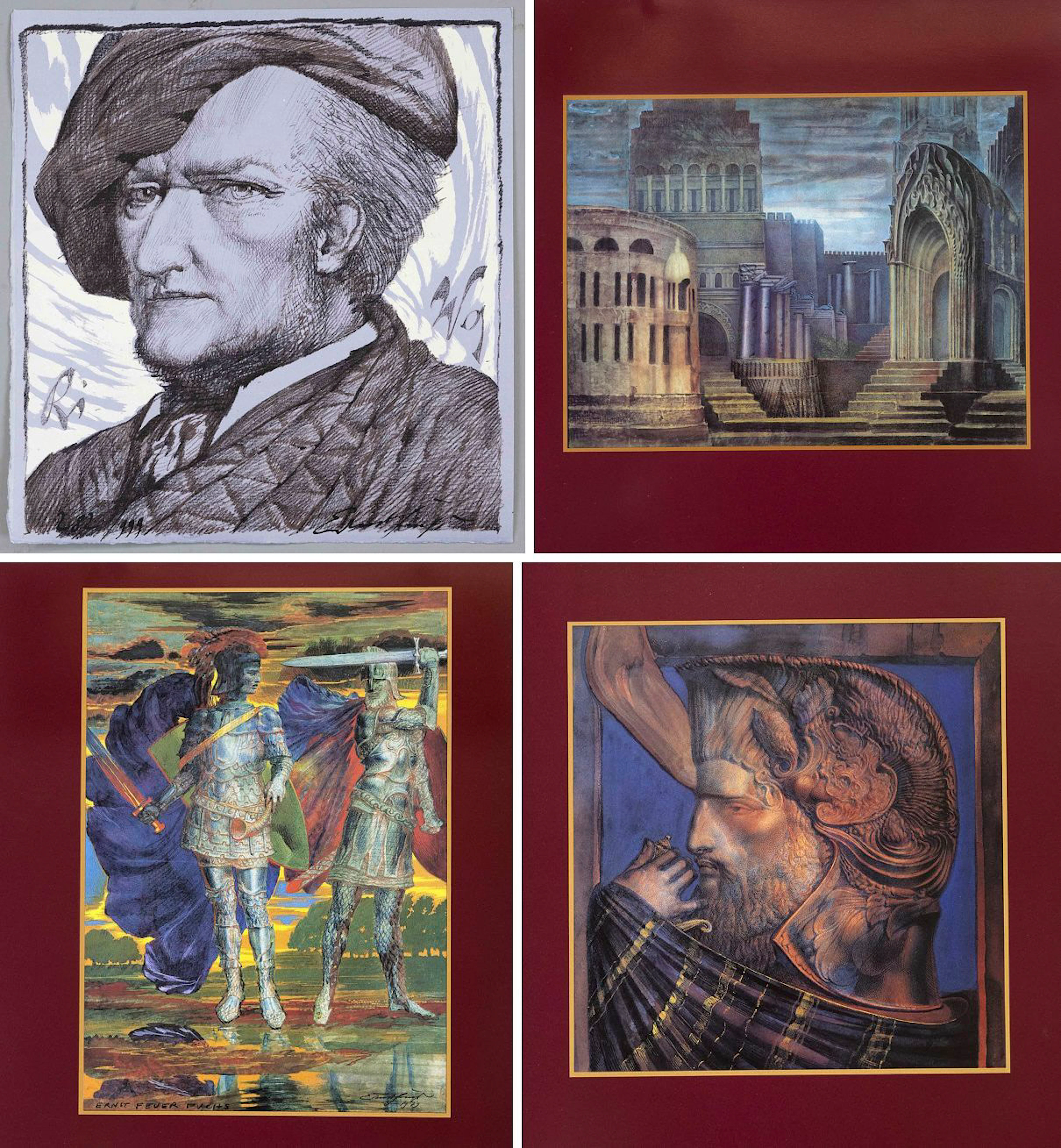 Ernst Fuchs (1930-2015), Pracht-P