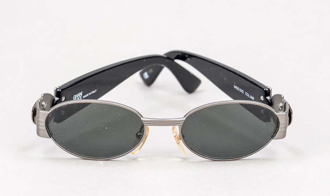 Versace, Sonnenbrille, silberfarb