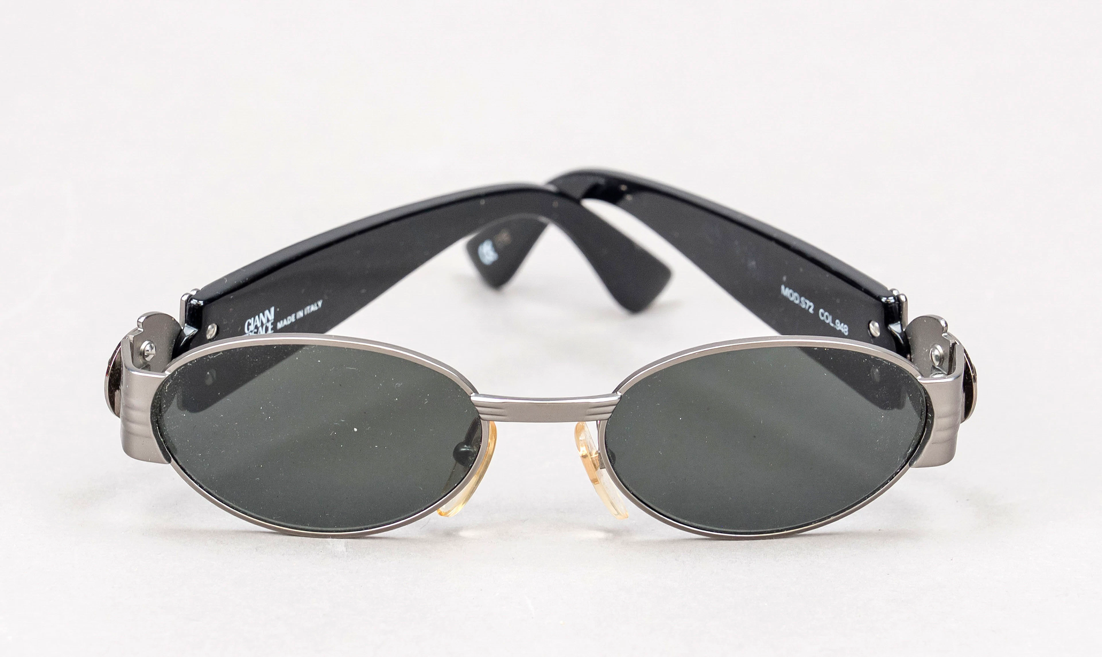Versace, Sonnenbrille, silberfarb