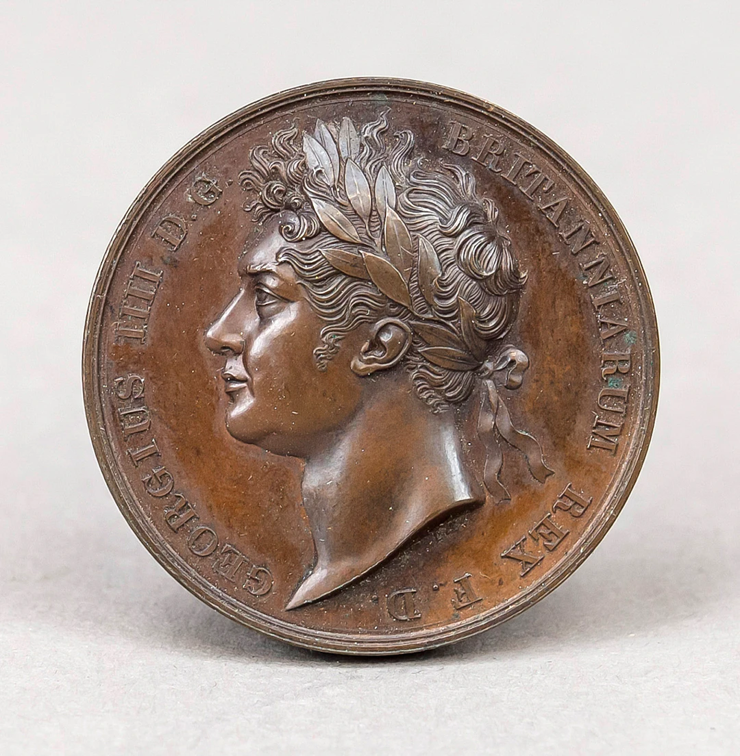 Medaille, England, Bronze. Gepräg