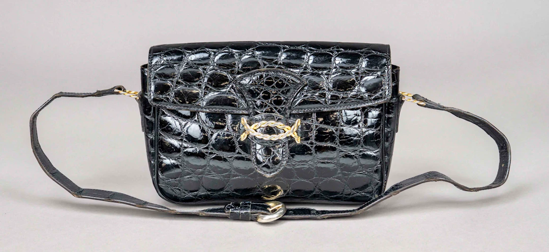 Celine, Vintage Crocodile Shoulde