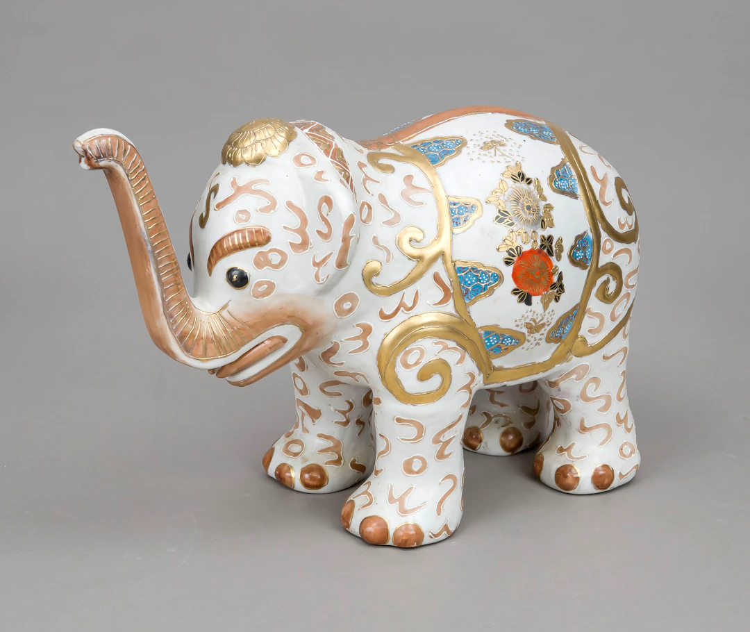Elefant, China, Ende 20. JH., Fig
