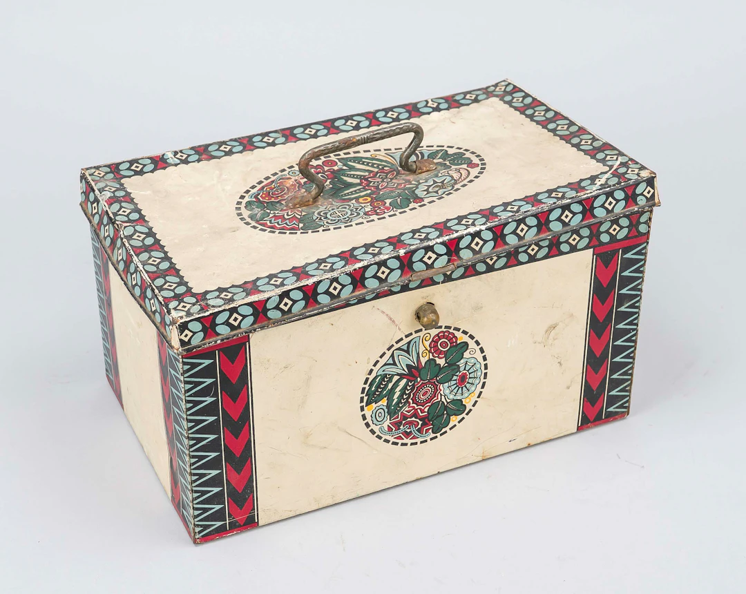 Jugendstil Blechdose Wiener Werks