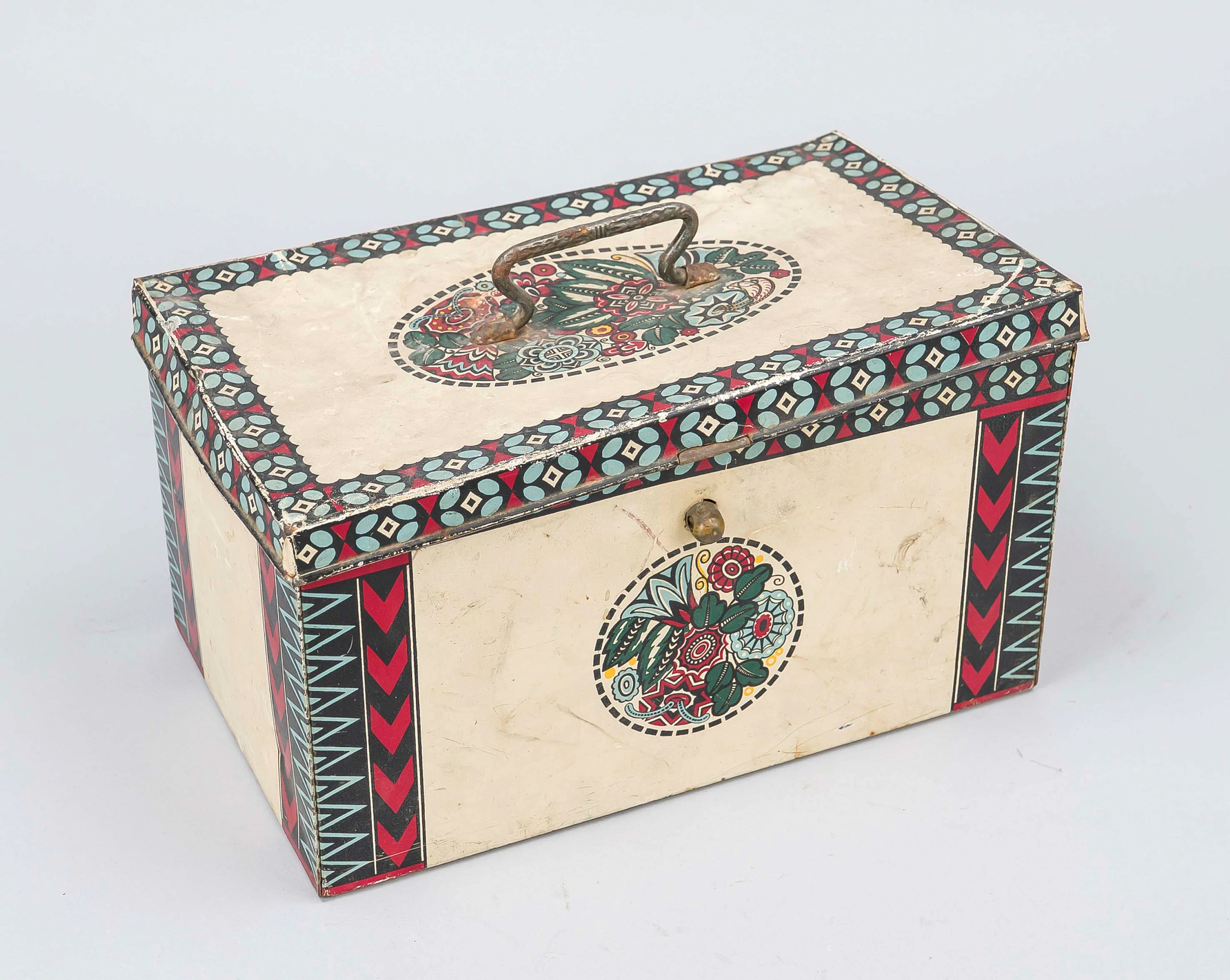 Jugendstil Blechdose Wiener Werks