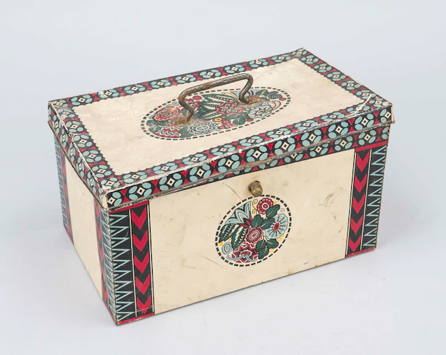 Jugendstil Blechdose Wiener Werks