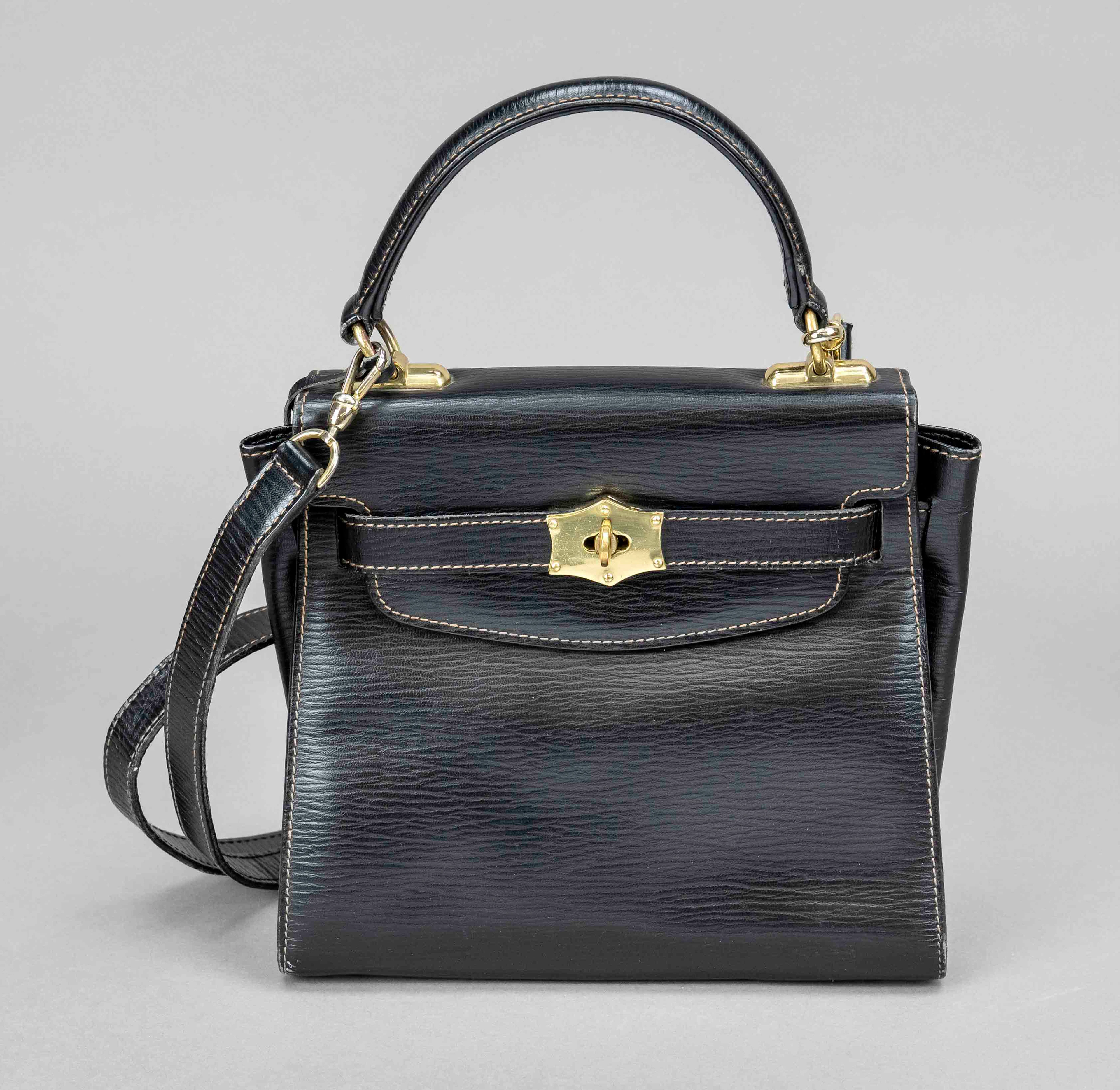 Goldpfeil, Vintage Handtasche im K