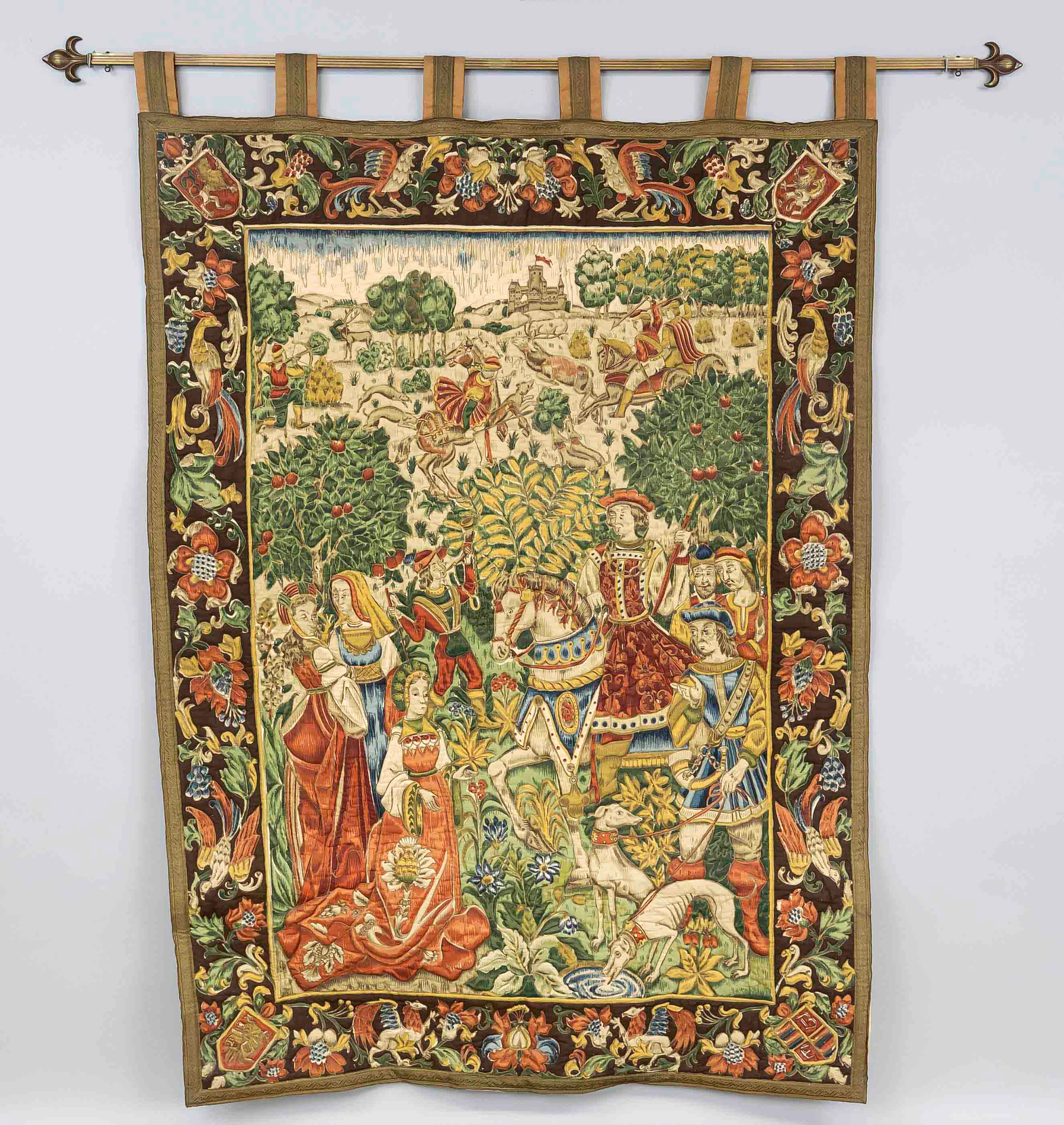 Wandteppich Gobelin, 1. H. 20. Jh. o