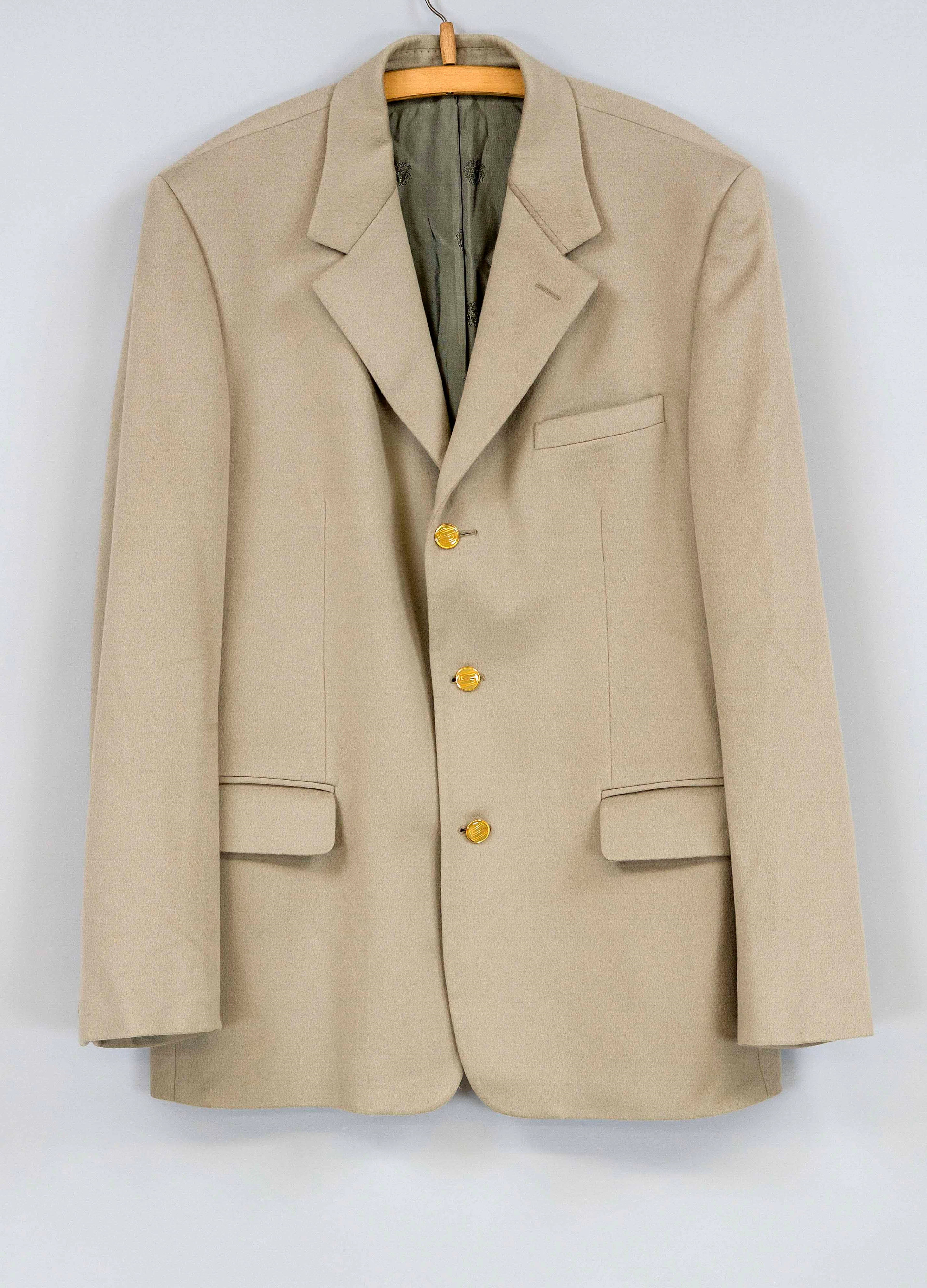 Versace, Vintage Blazer aus samtw