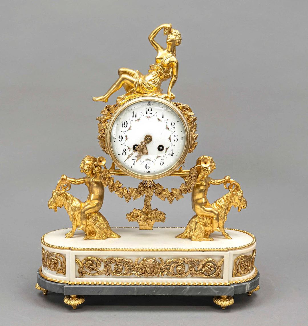 Figurenpendule - Frankreich 2. H.