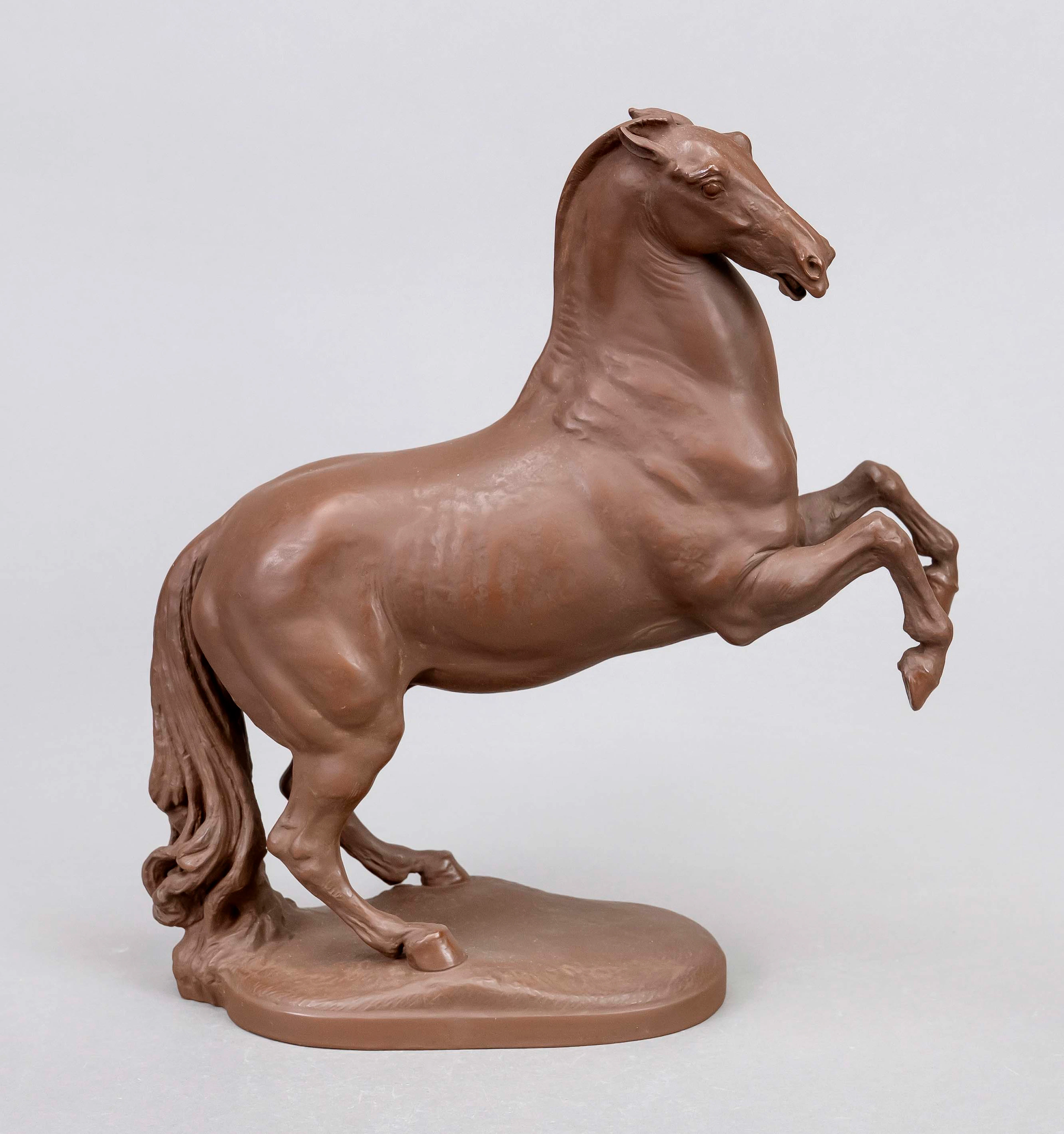 Pferd, springend, Meissen, Böttge