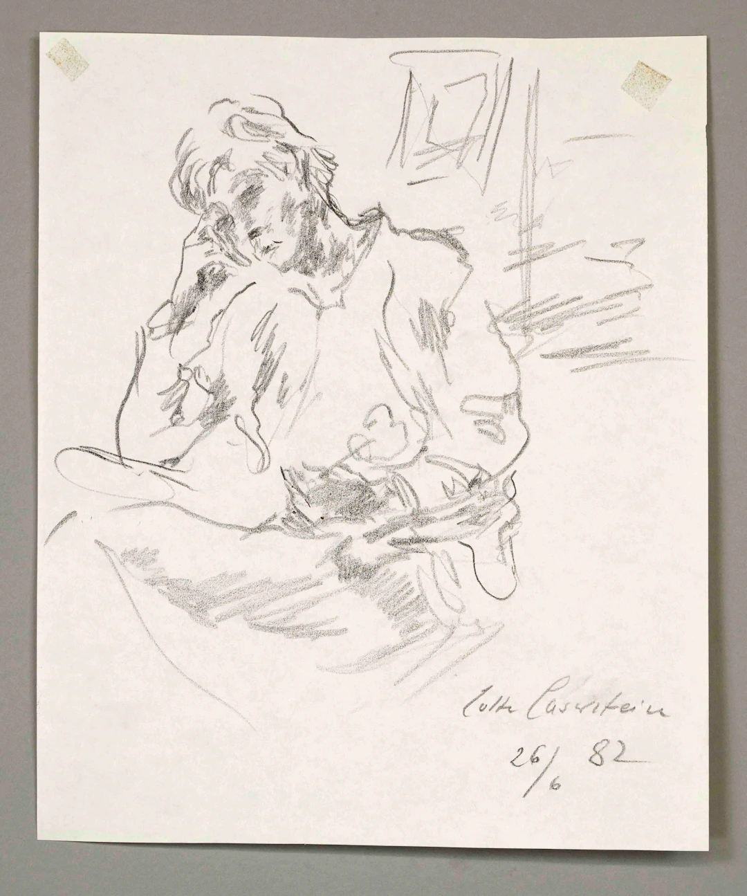 Lotte Laserstein (1898-1993), bed