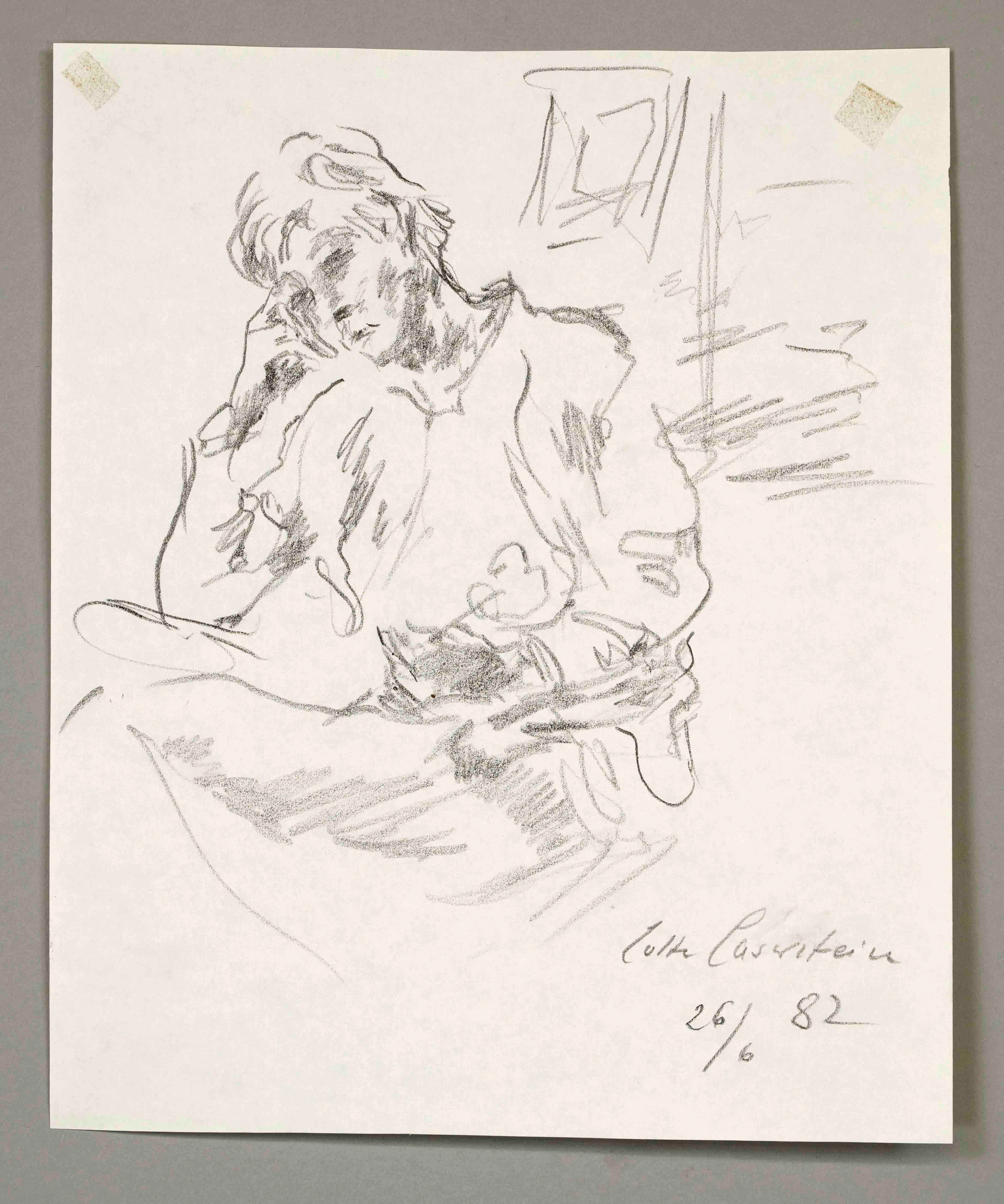 Lotte Laserstein (1898-1993), bed