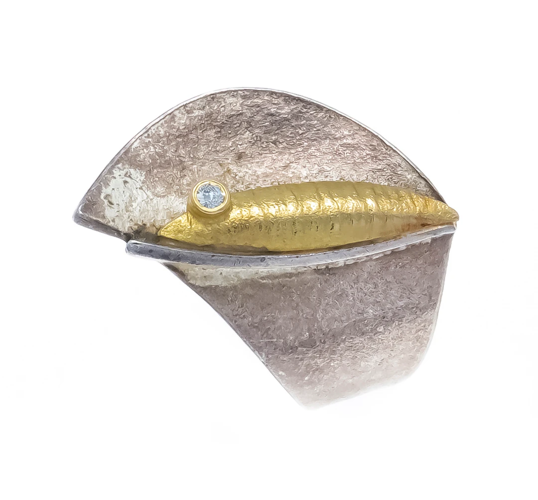 Design Brillant-Ring Silber 925/0