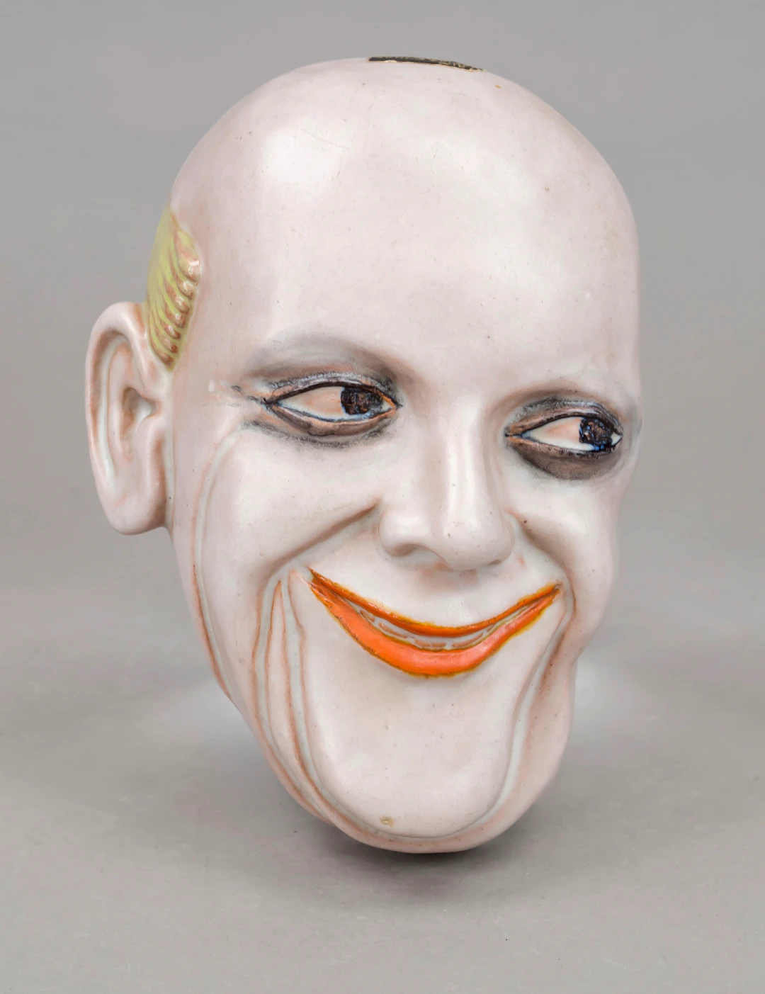 Wandmaske 'Grock (Lachender Clown