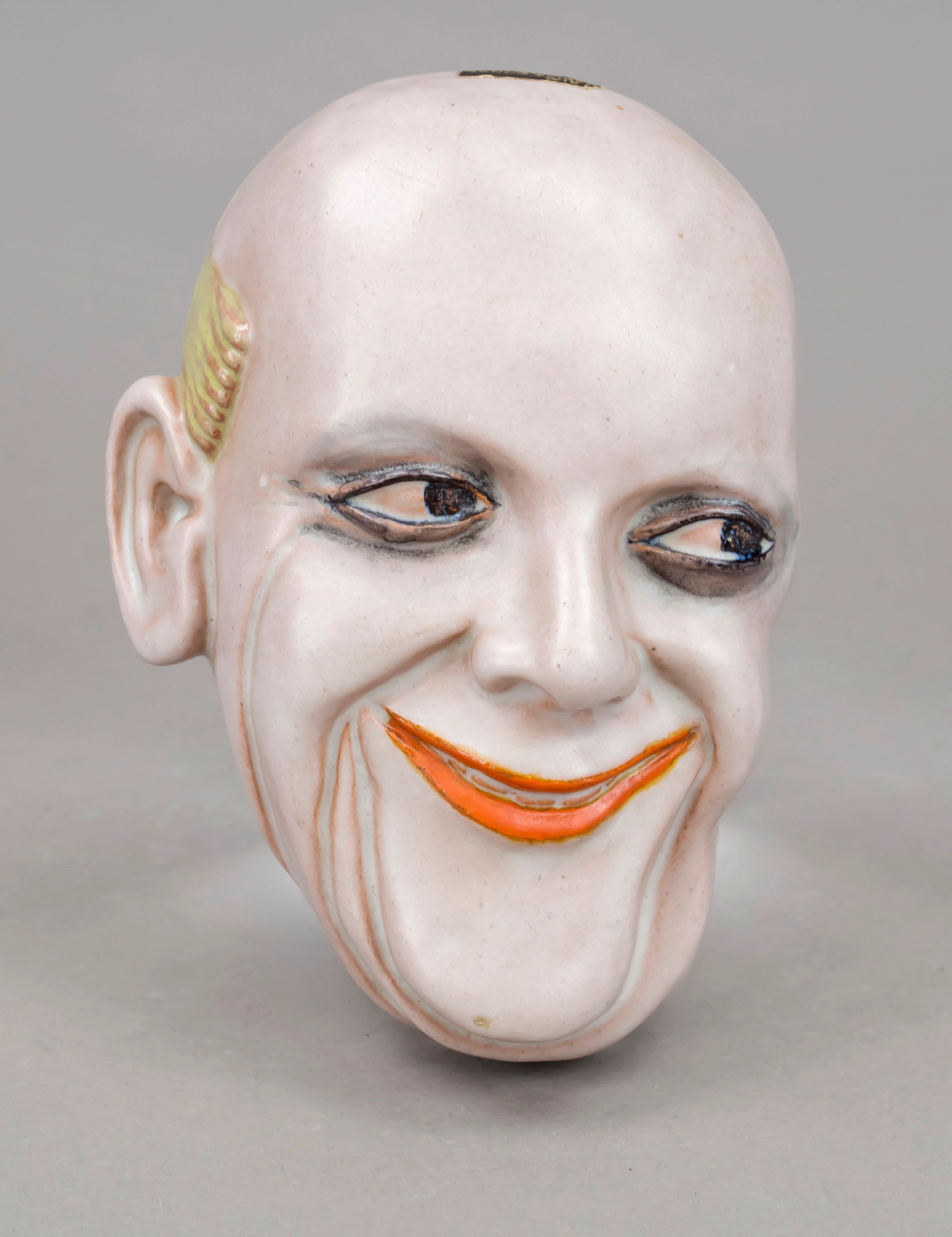 Wandmaske 'Grock (Lachender Clown
