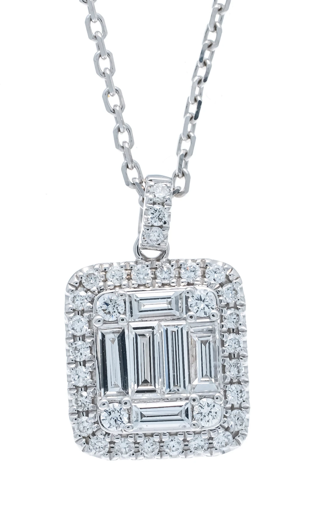 Diamant-Anhänger WG 750/000 mit 6