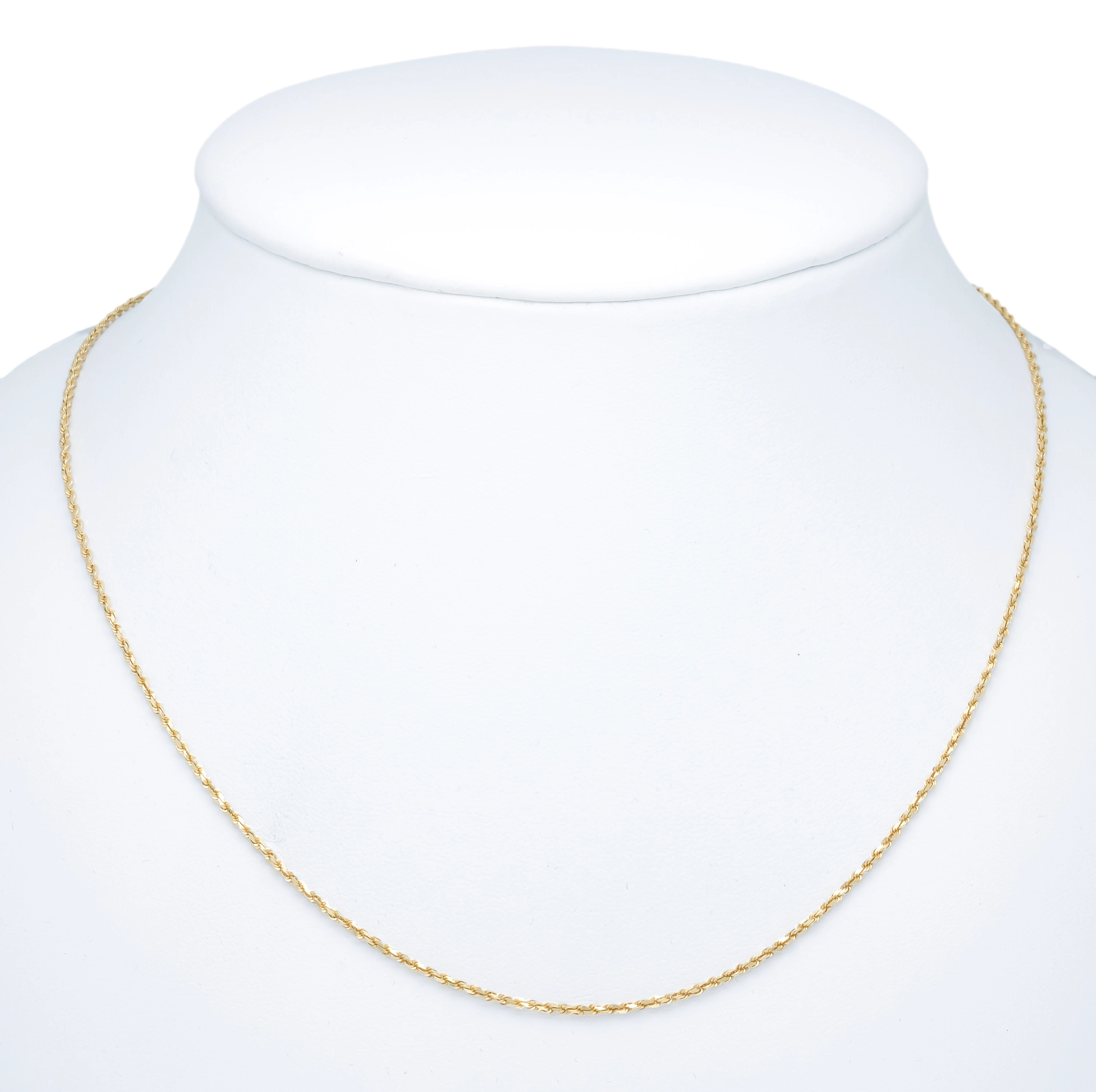 Kordel-Kette GG 585/000 B. 1,4 mm
