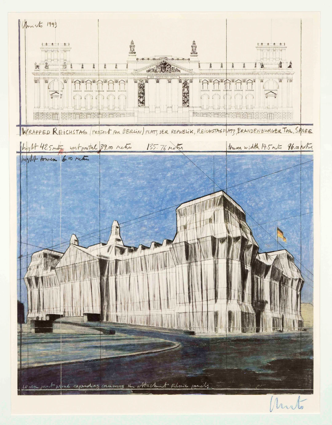 Christo (1935-2020), ''Wrapped Re