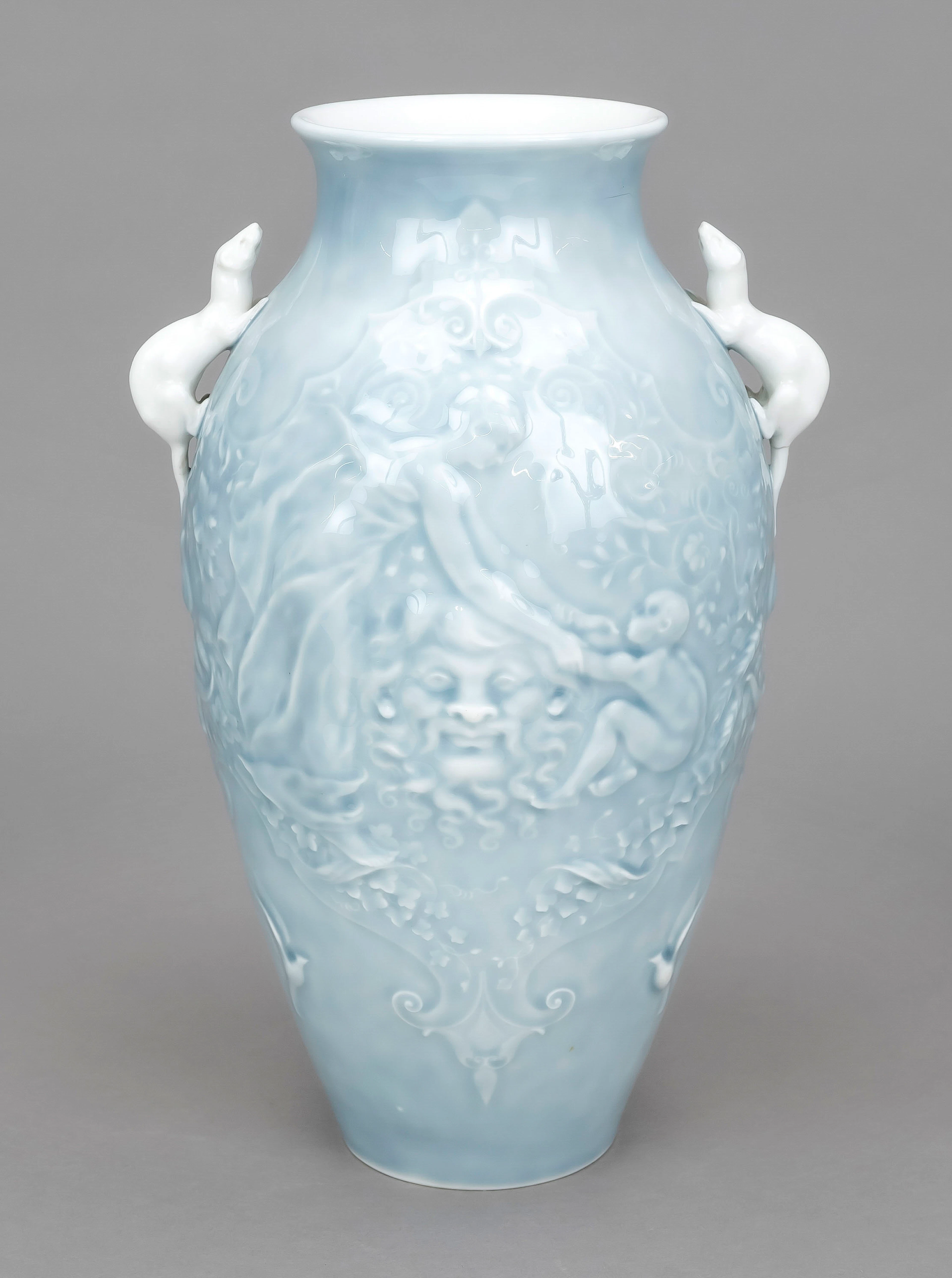 Jugendstil Vase, Meissen, um 1900
