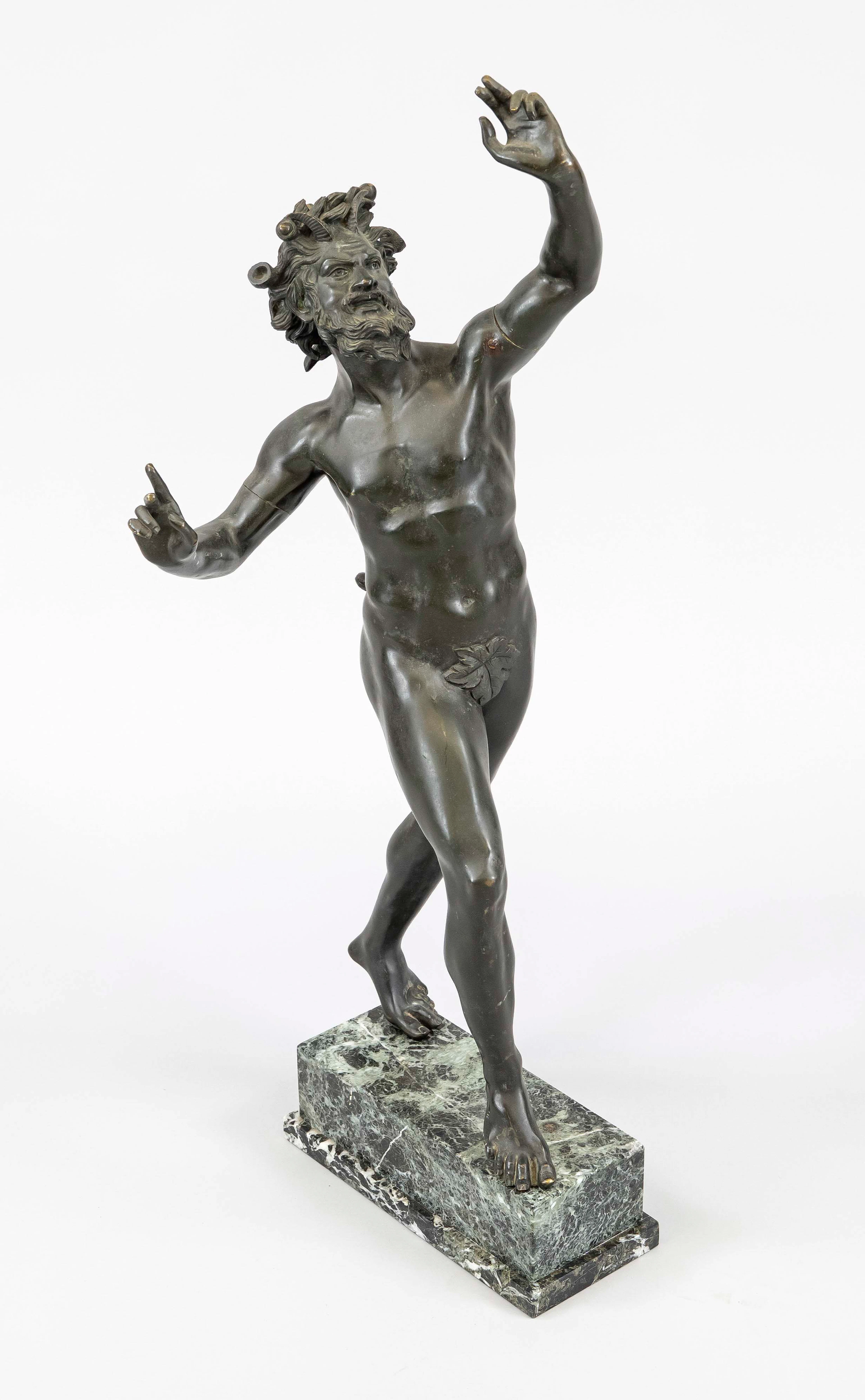 Große Bronzeskulptur des tanzende