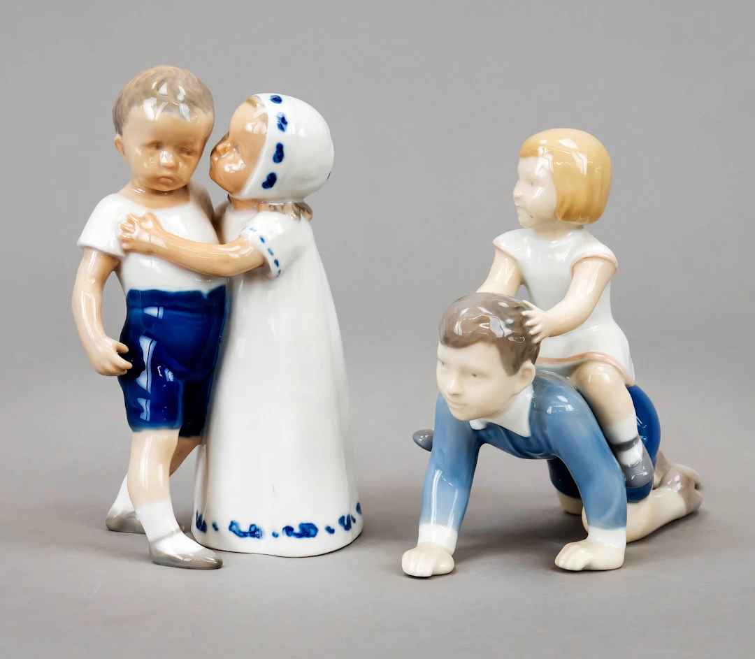 Zwei Kinderpaare, B&G Kopenhagen