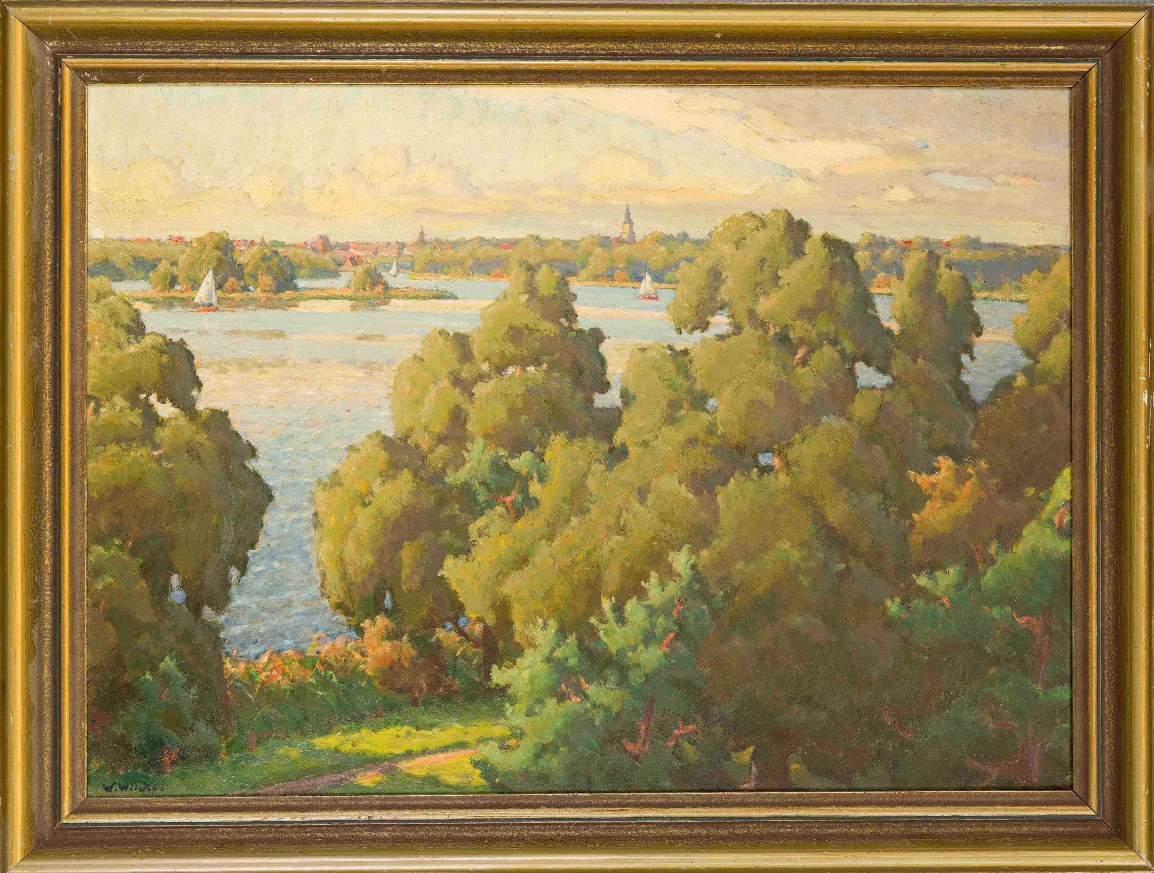 Wilhelm Wilcke (1885-1979), Lands