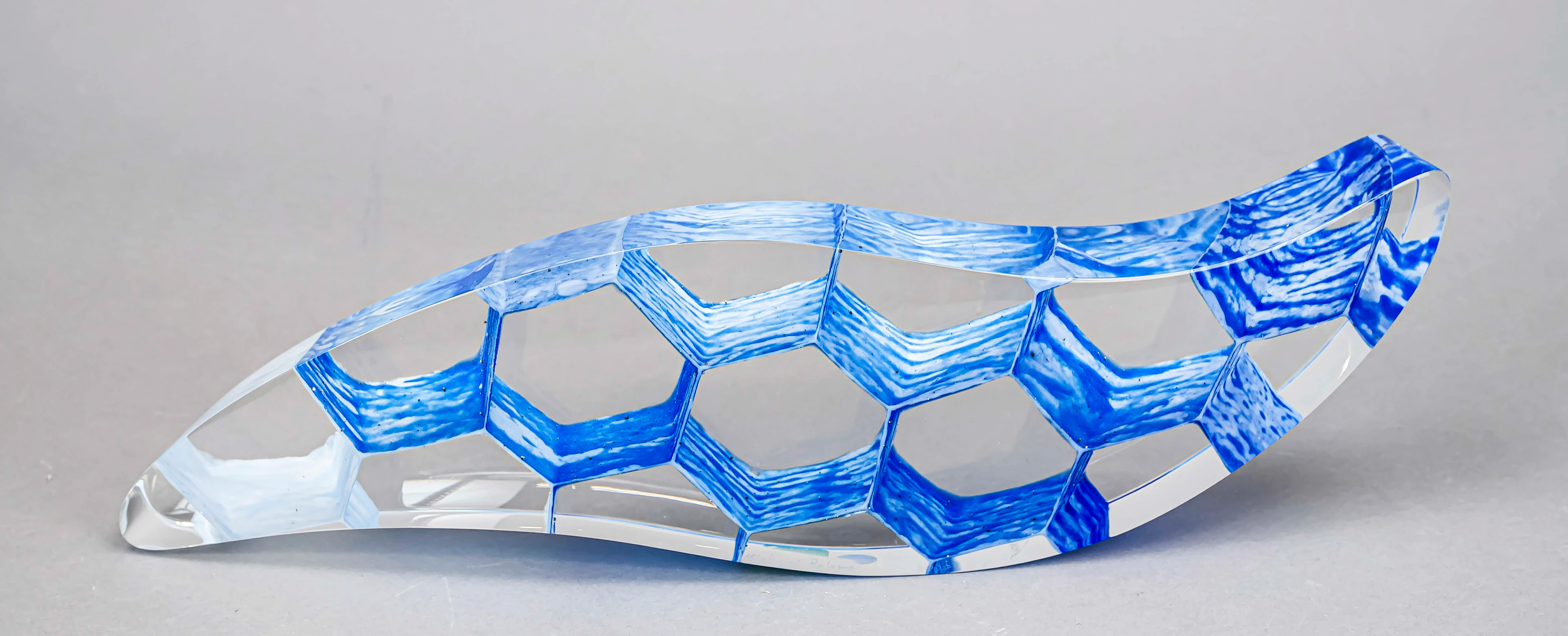 Glasskulptur, Ende 20. Jh., Entwu