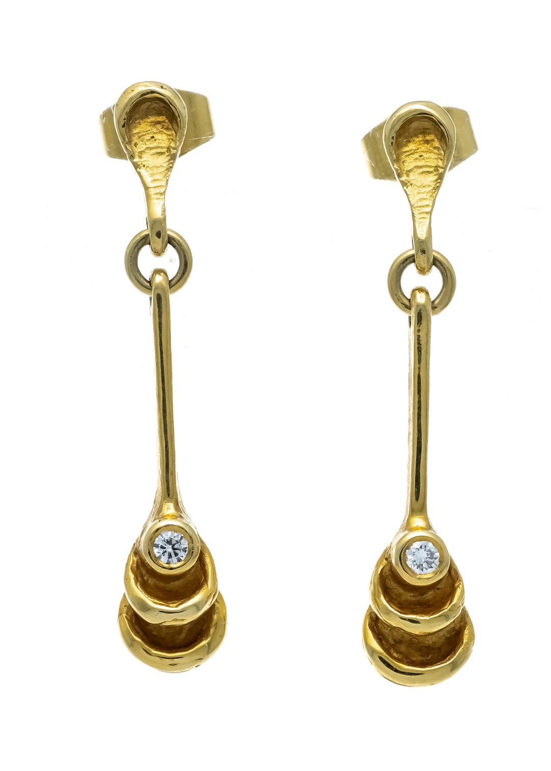Brillant-Ohrstecker GG 585/000 in
