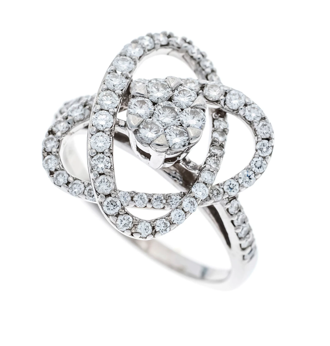 Knoten-Brillant-Ring WG 750/000 m