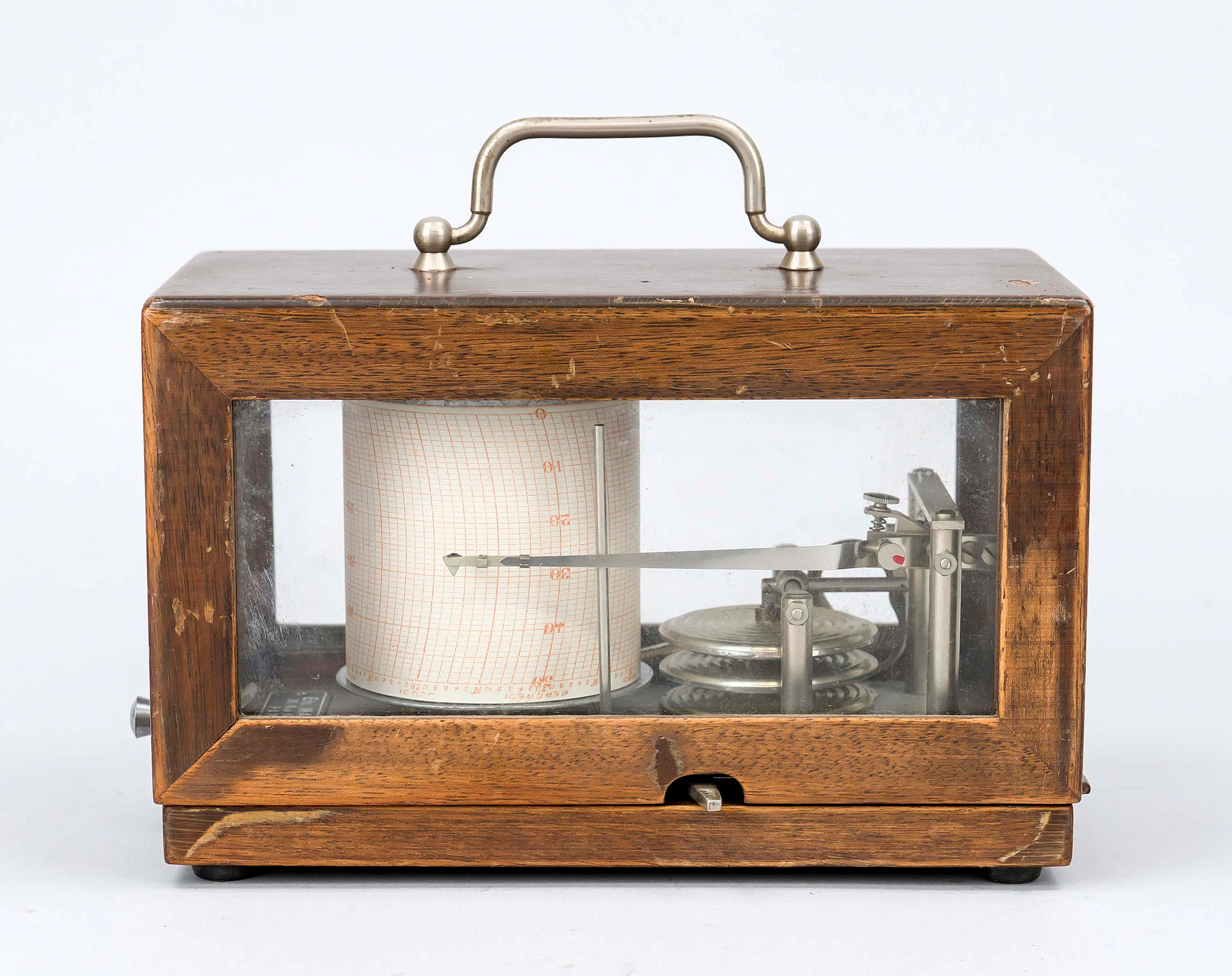 Barograph, Frankreich 20. Jh., im