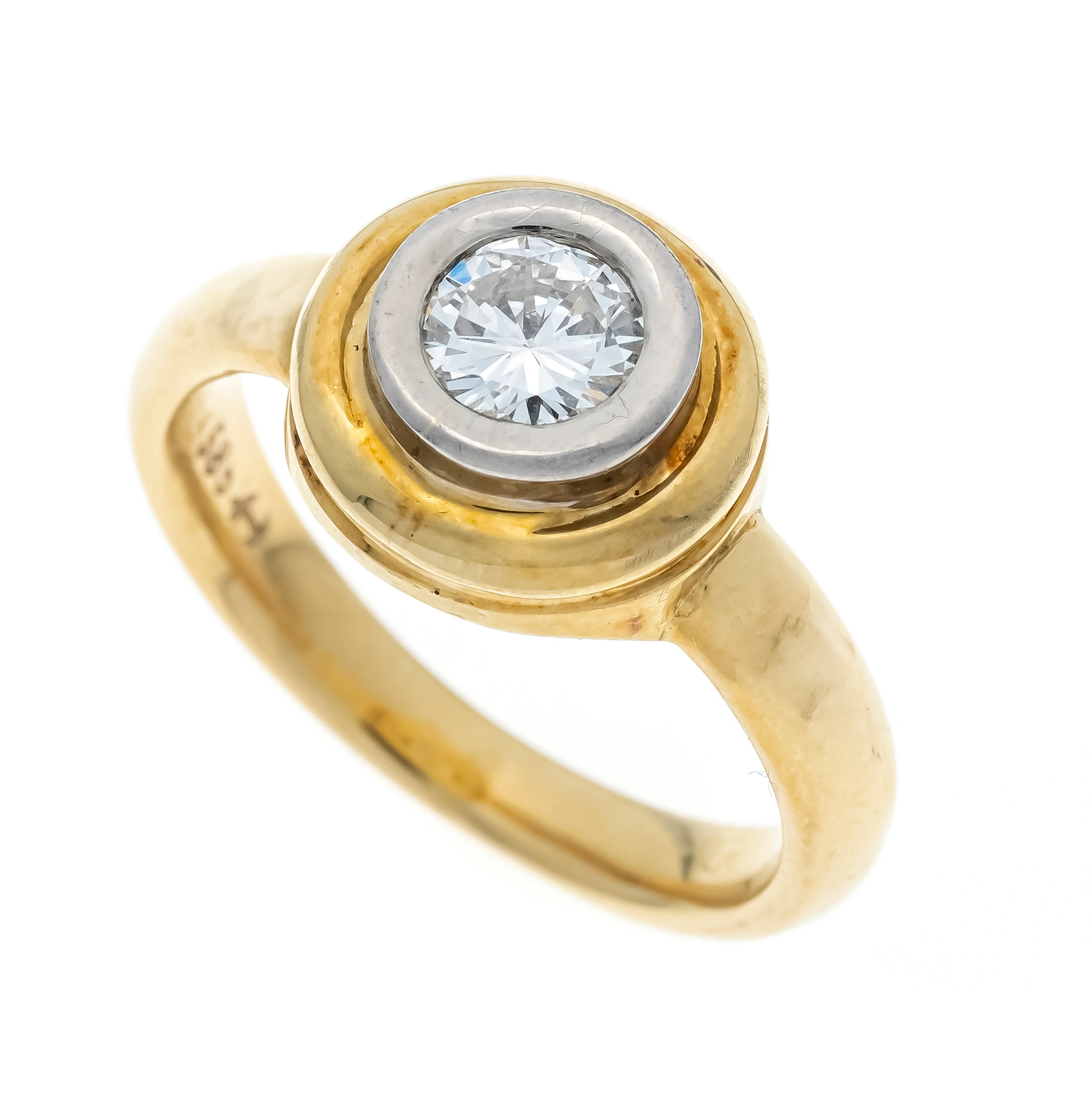 Solitär Brillant-Ring GG 585/000