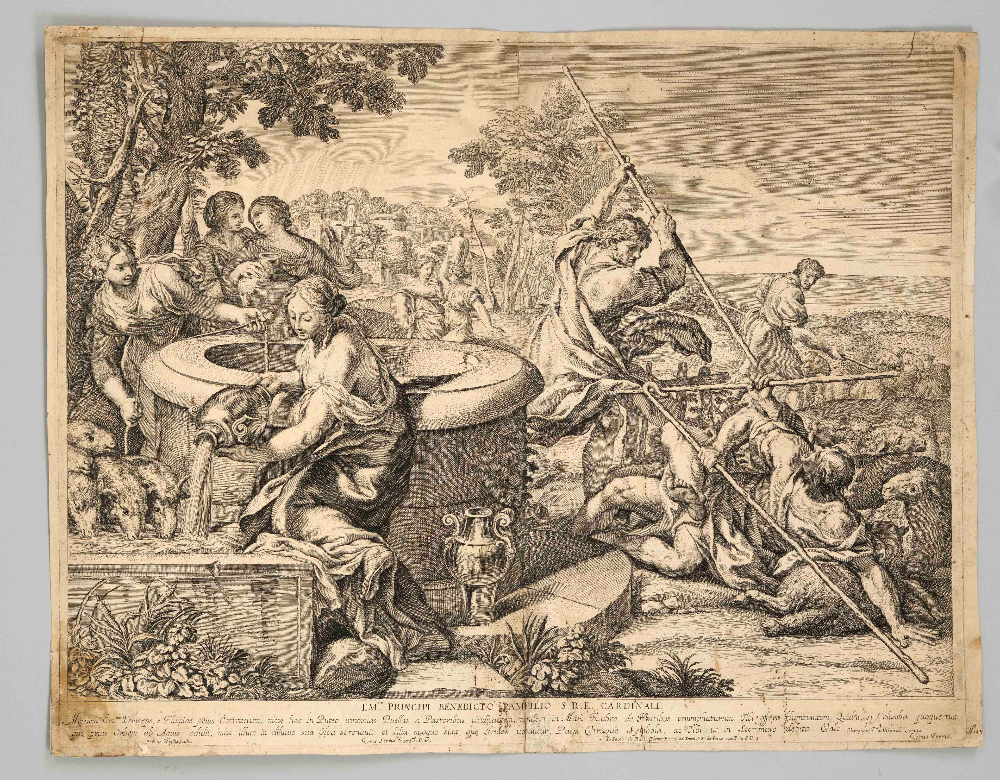 Pietro Aquila (1650-1692), großer