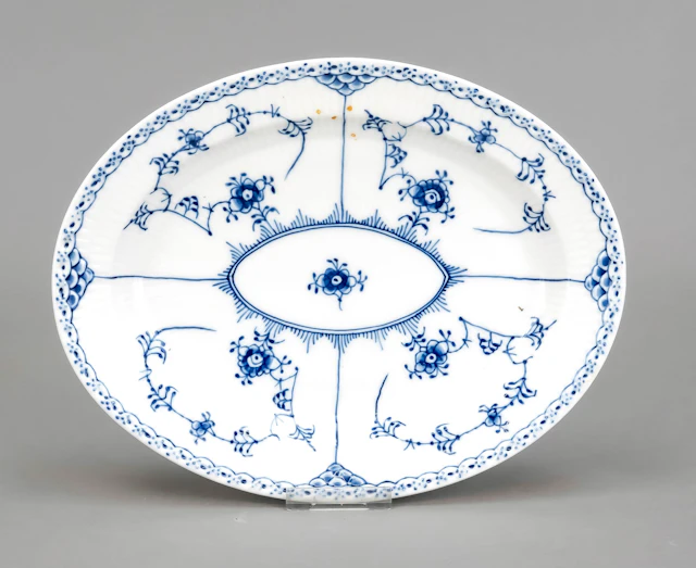 Ovale Platte, Royal Copenhagen, 2