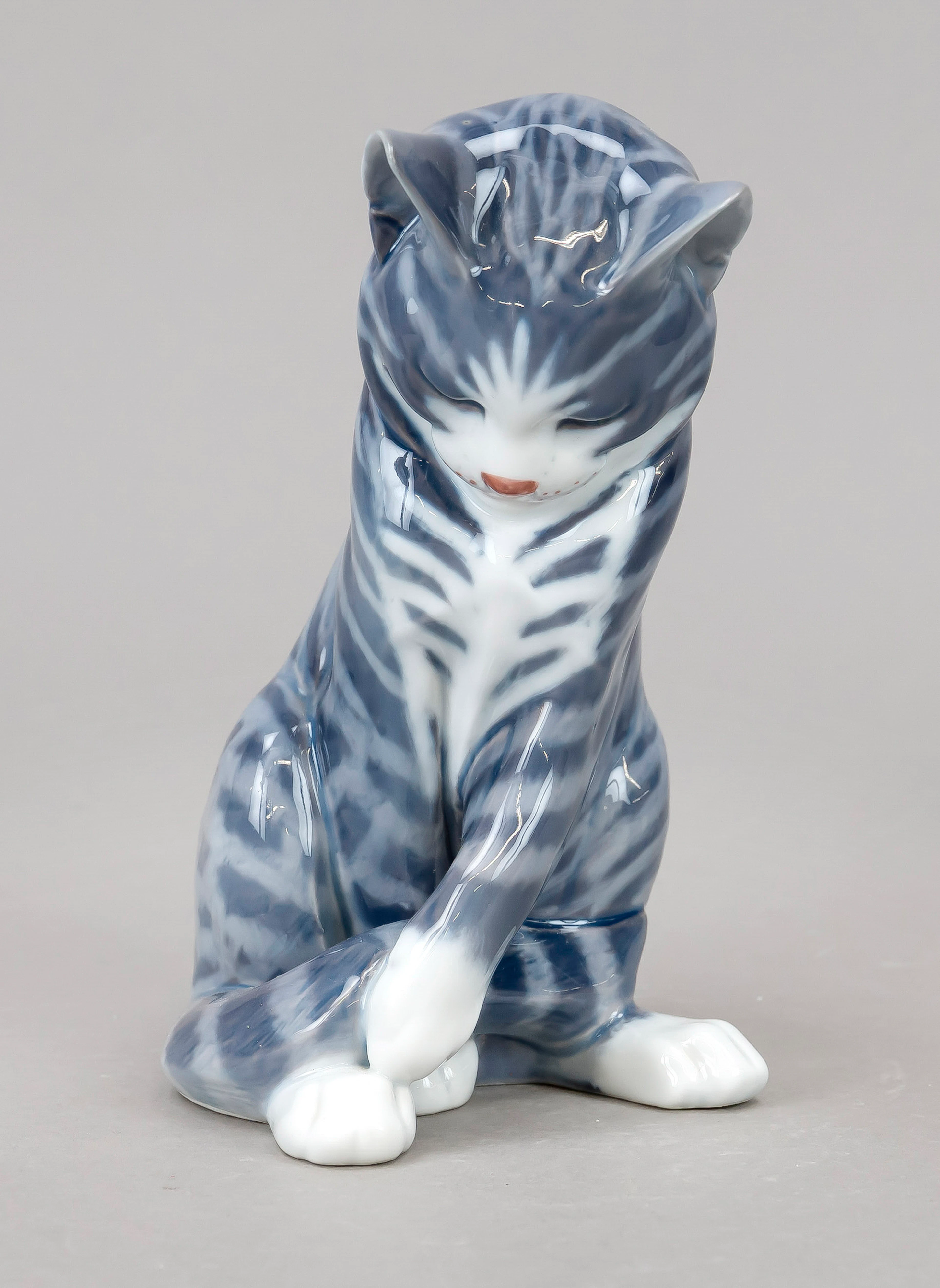 Große sitzende Katze, Royal Copen