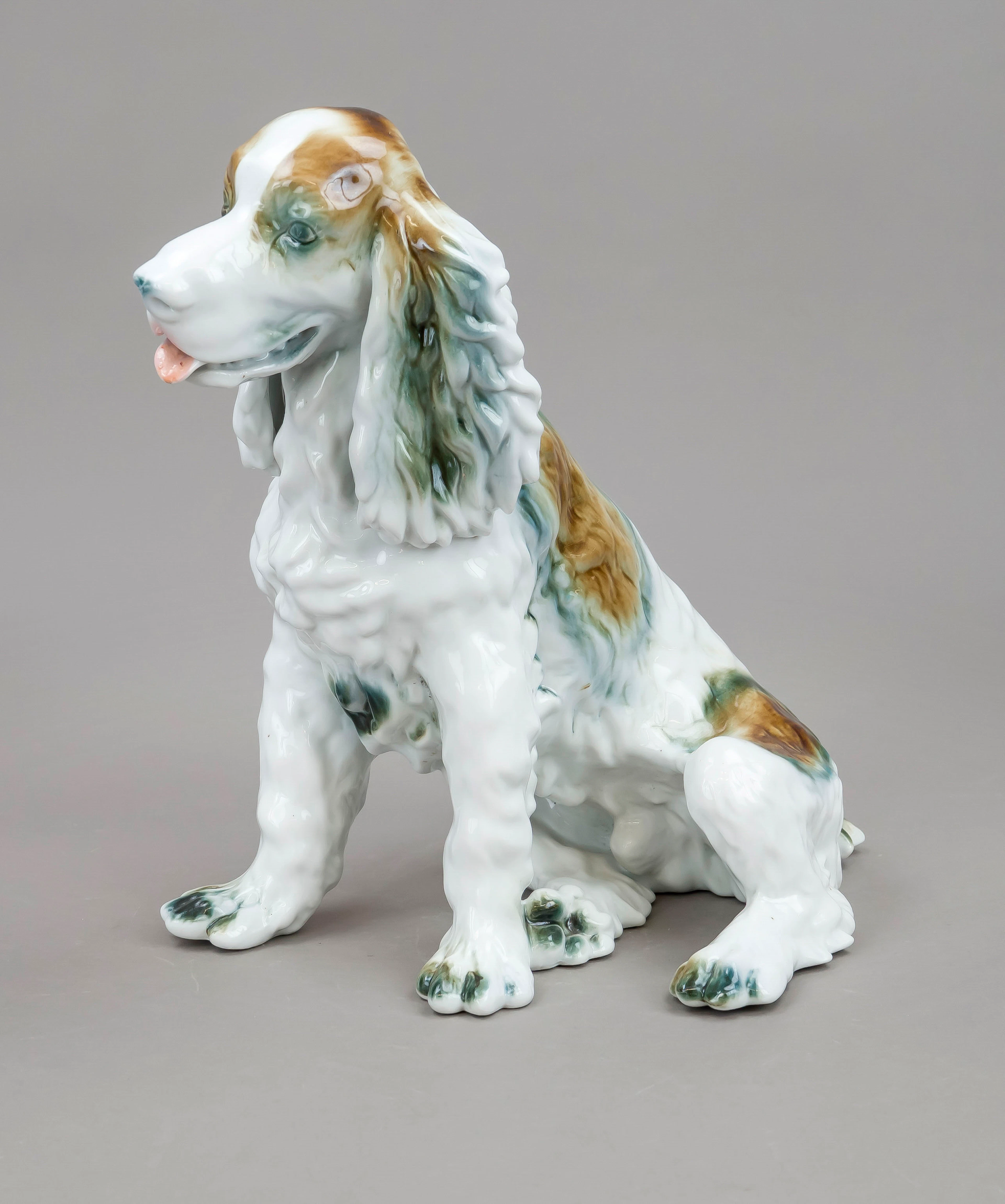 Großer sitzender Cocker-Spaniel