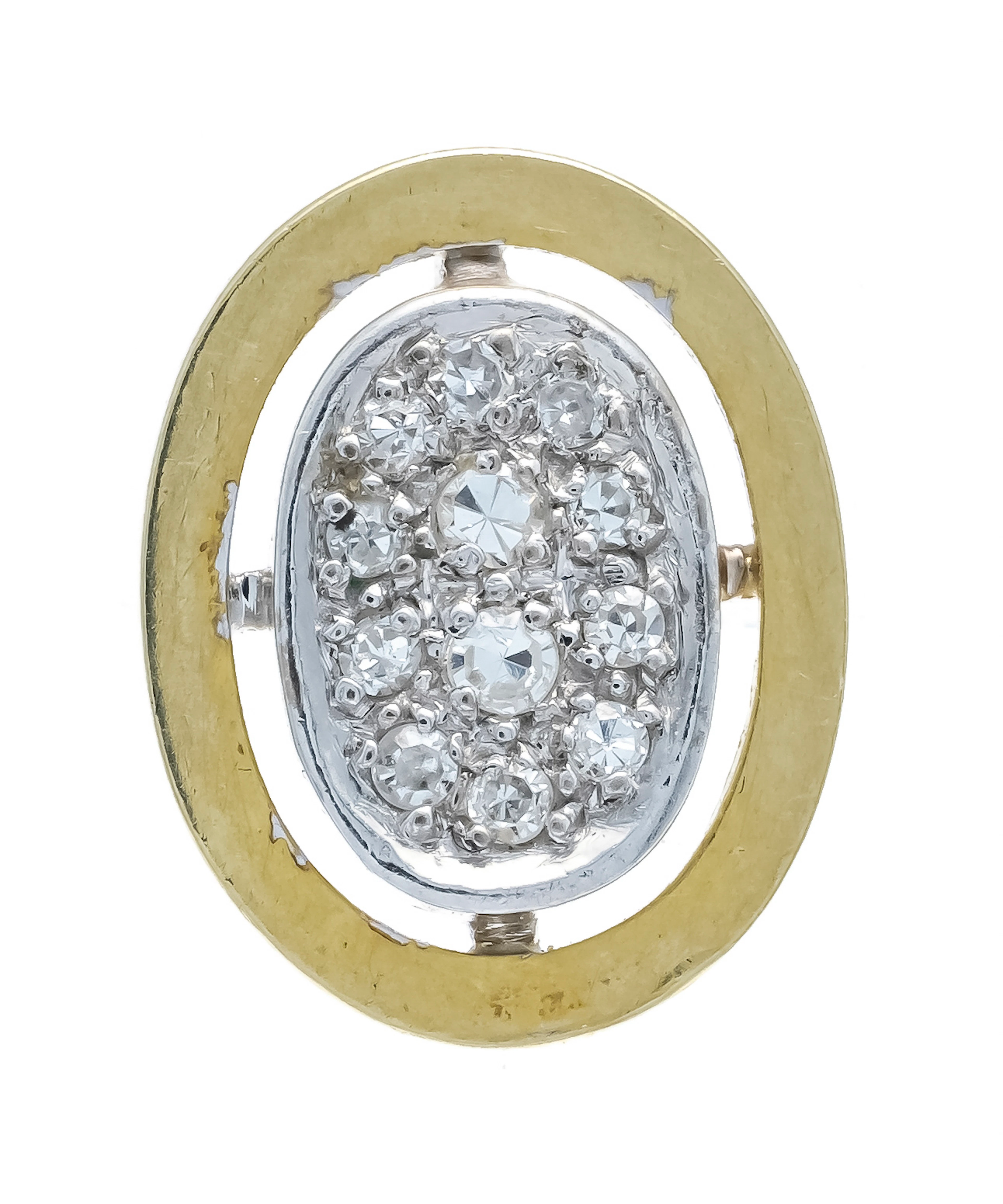Pavé Diamant-Anhänger GG/WG 585/0