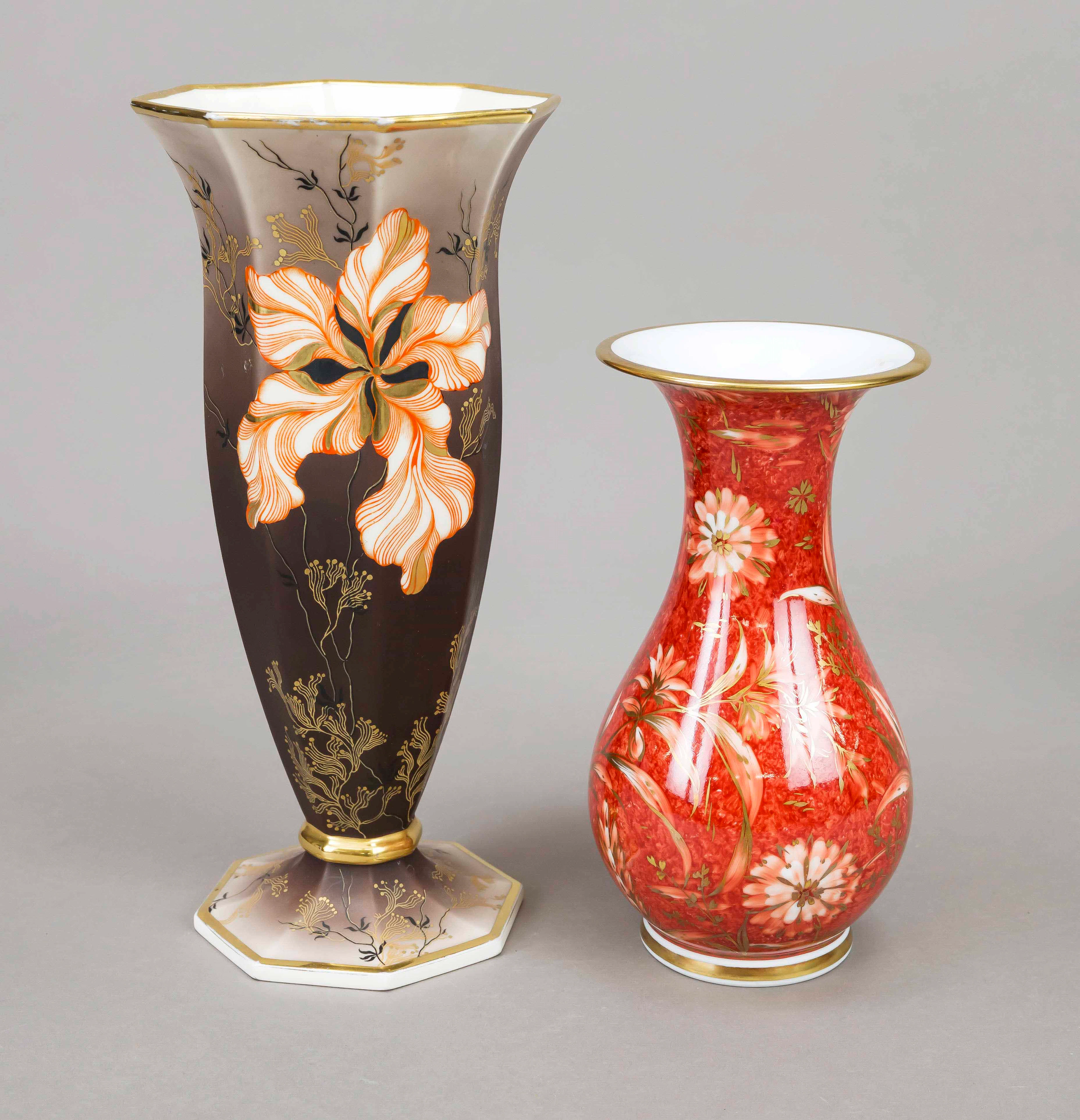 Zwei Vasen, Rosenthal u. Classic