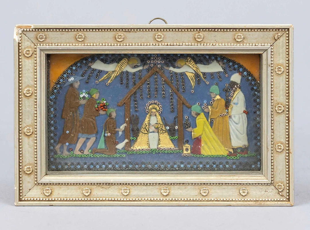 Krippenminiatur von Johannna Dohr