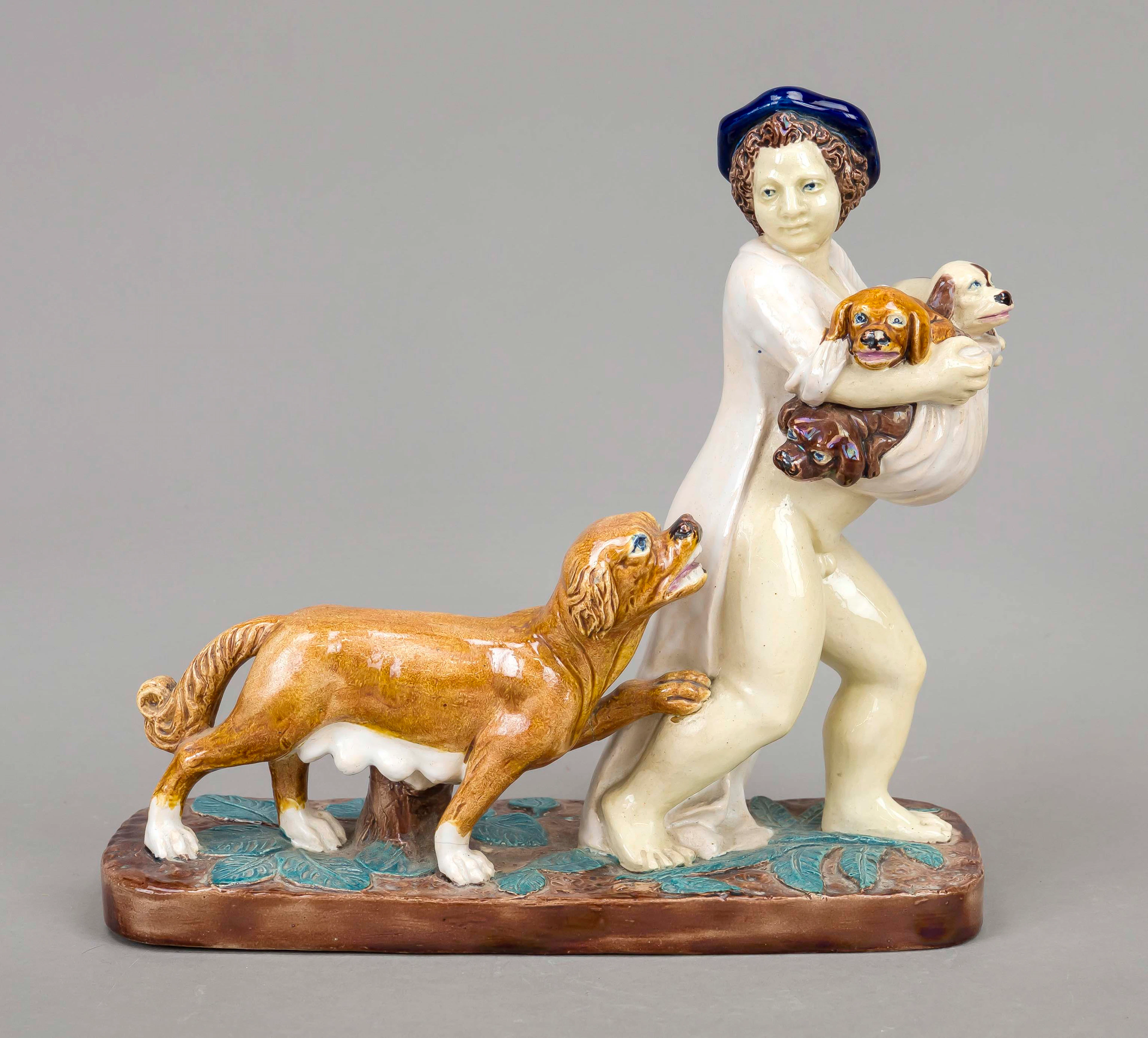 Figurengruppe 'Der Welpendieb', E