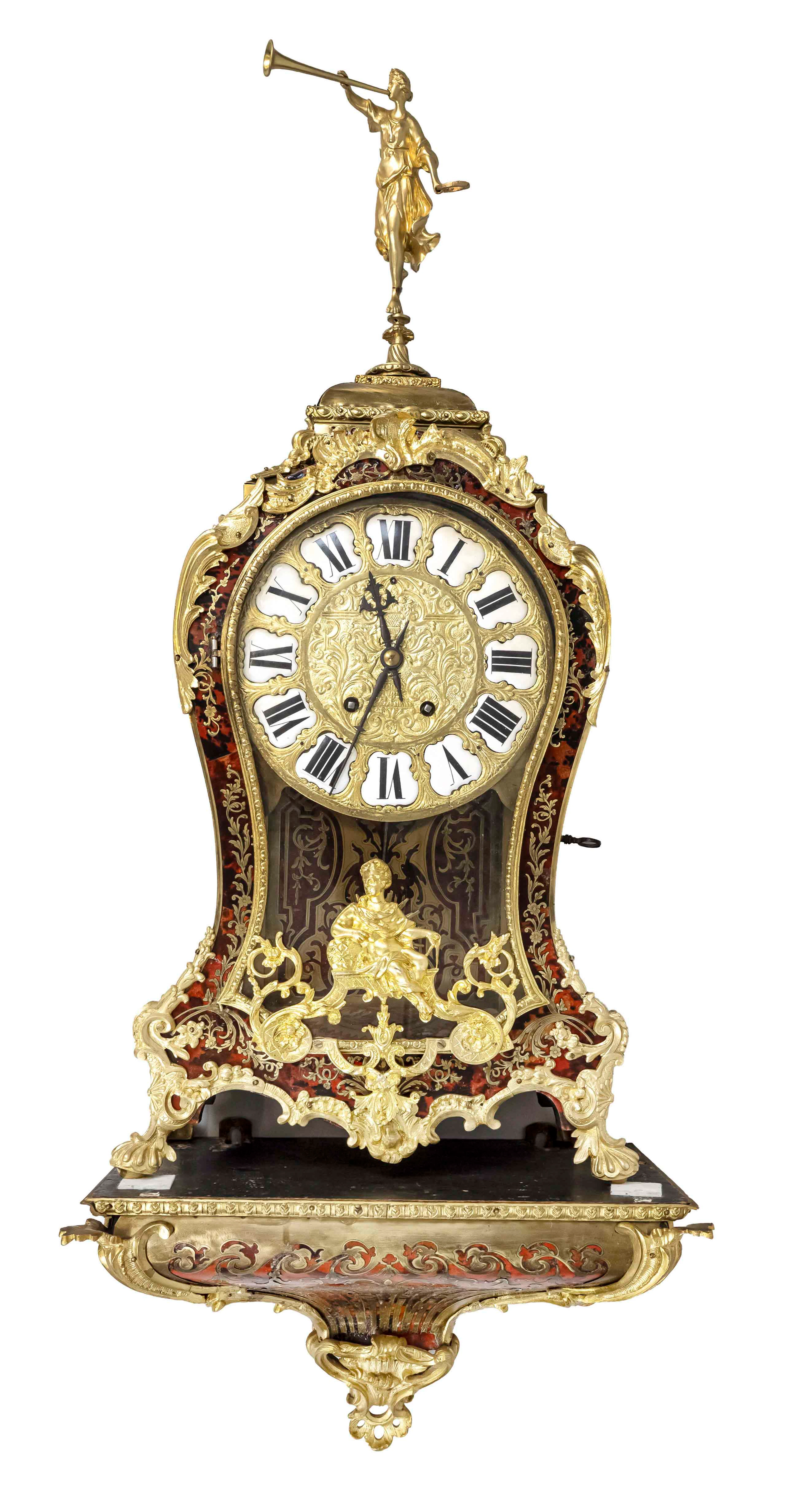 Große Boulle - Uhr, Frankreich um