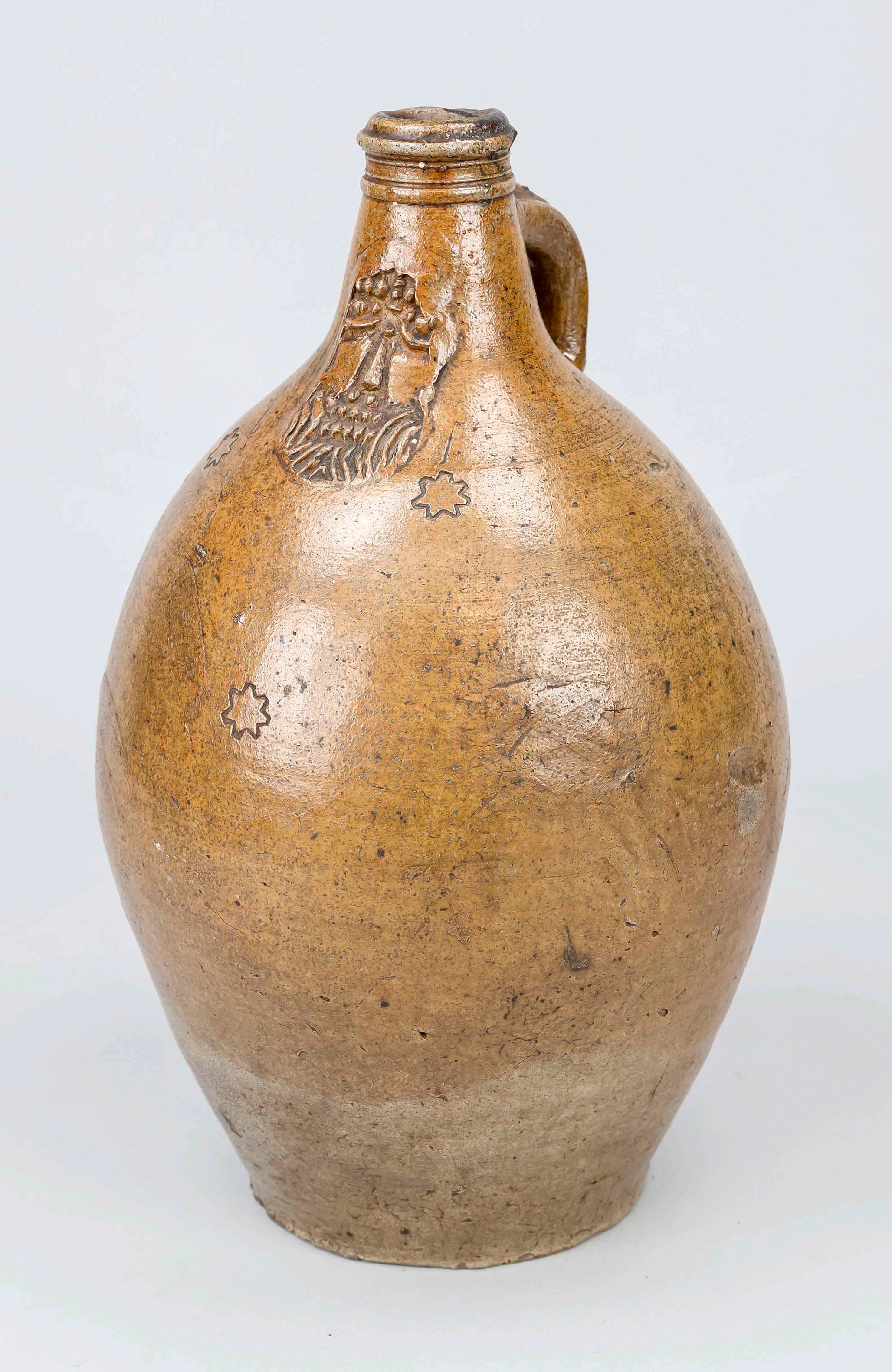 Großer Bartmannkrug, um 1700, Ste