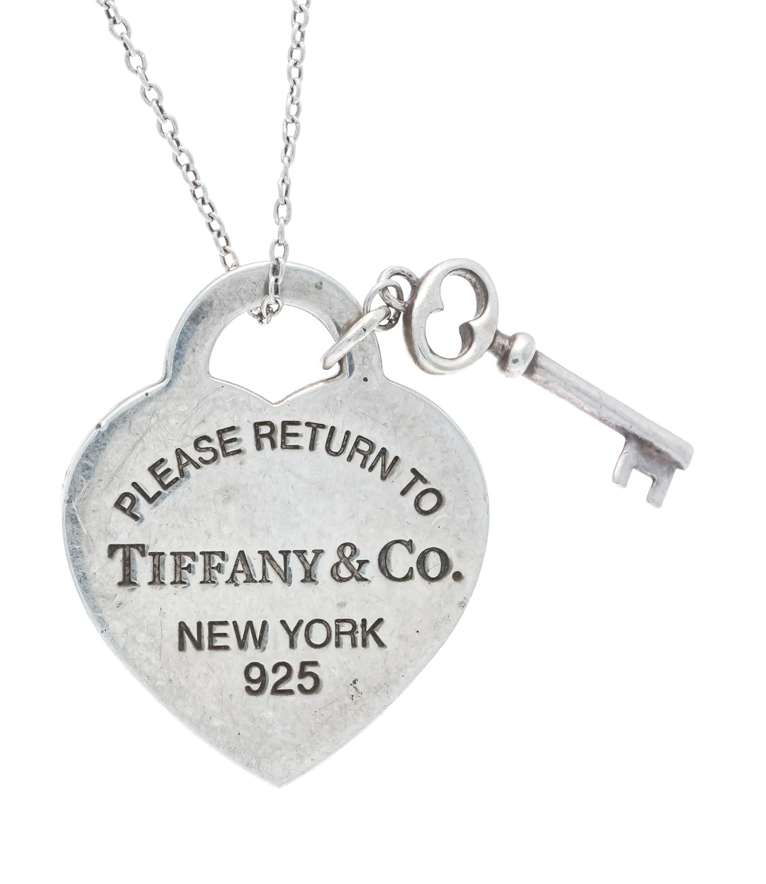 Tiffany & Co. Herz-Anhänger Silbe