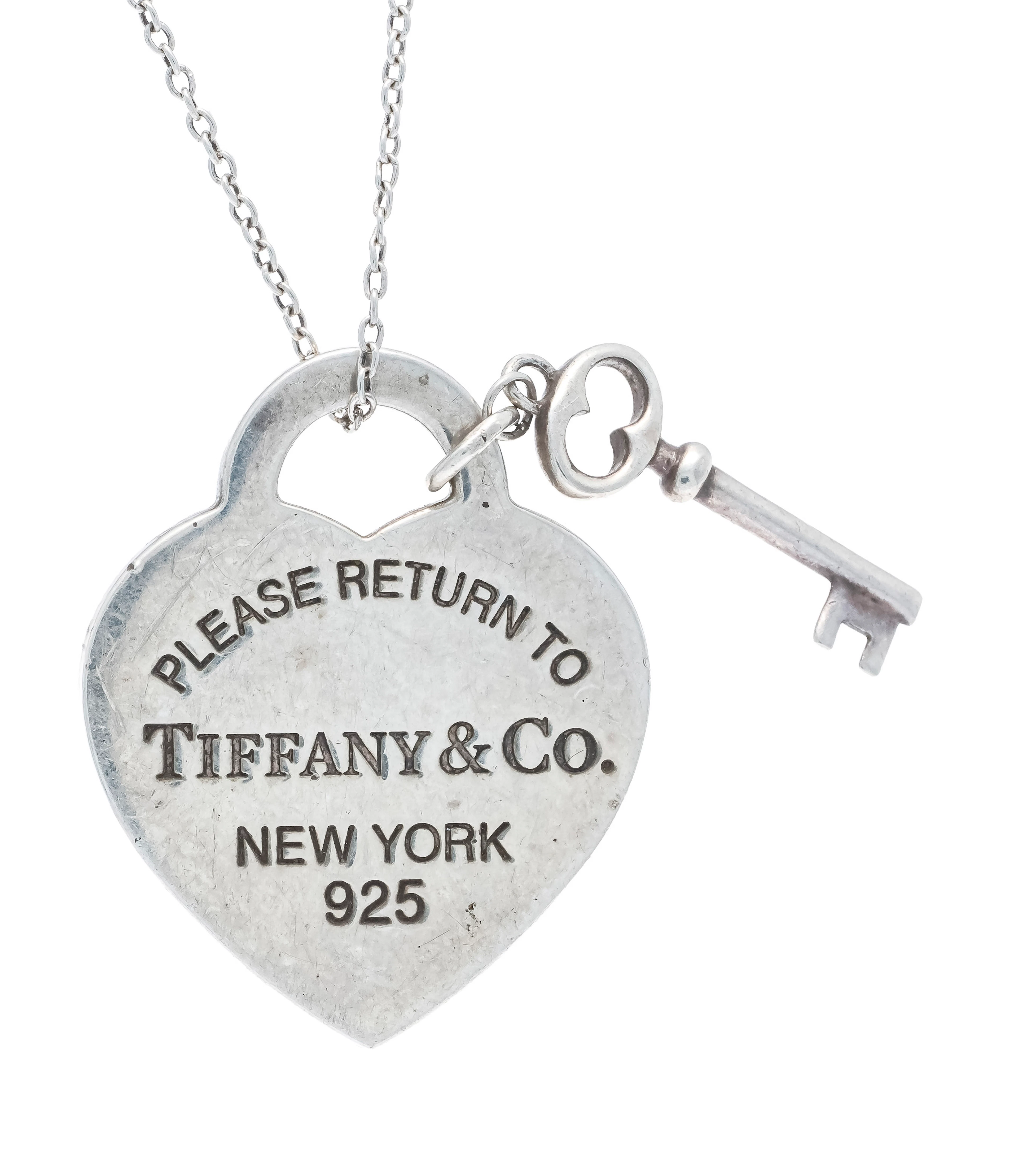 Tiffany & Co. Herz-Anhänger Silbe